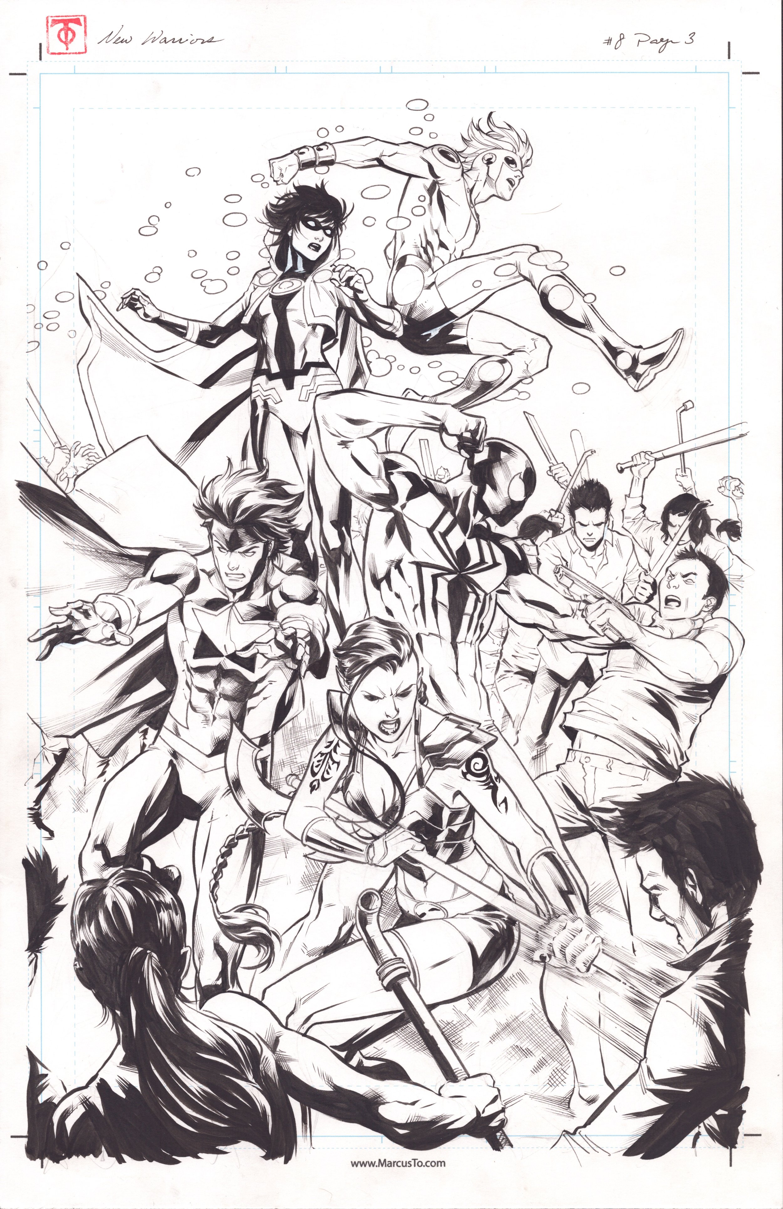 New Warriors Issue #8, Page 3