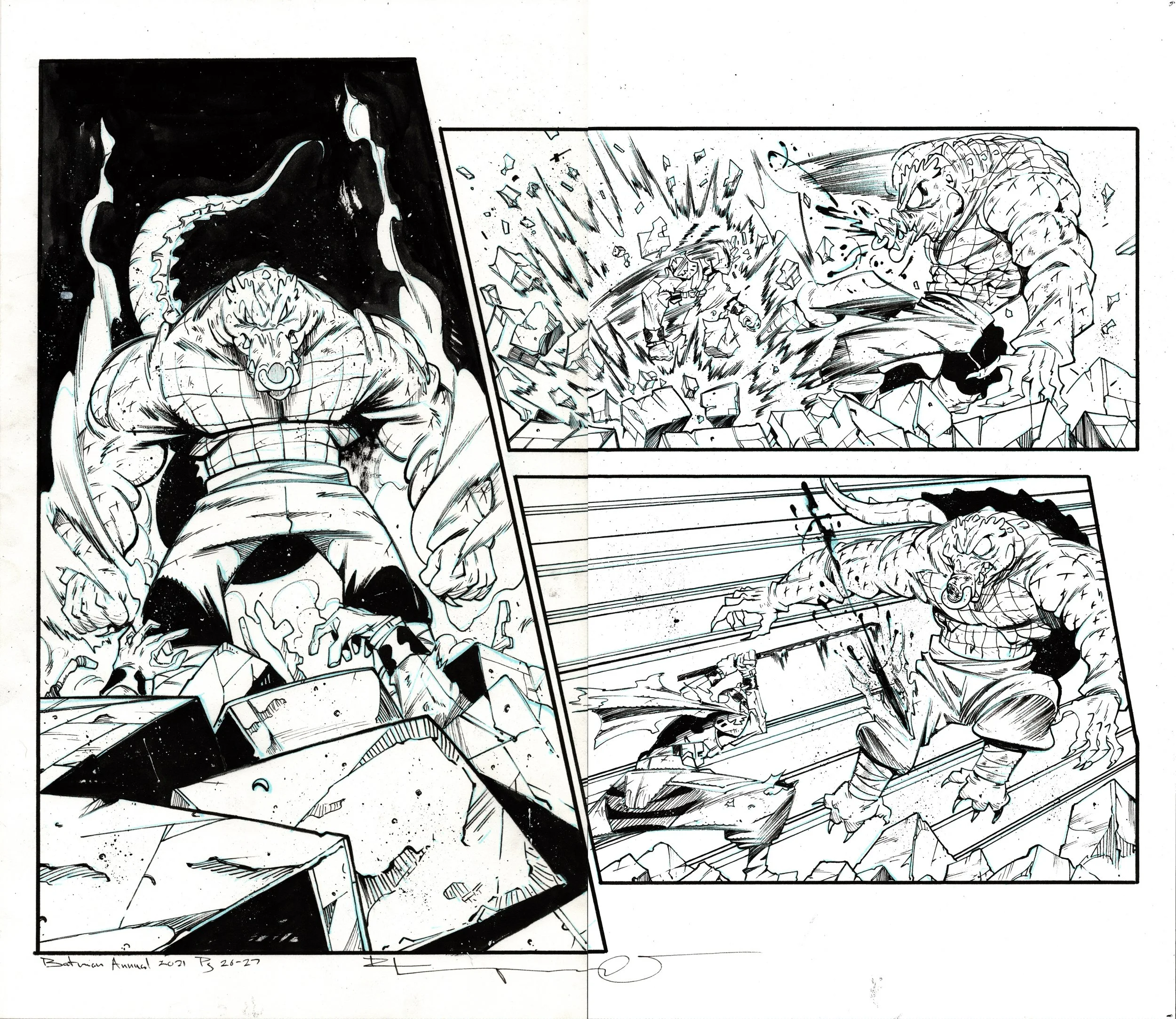 Batman Annual Page 26-27 DPS