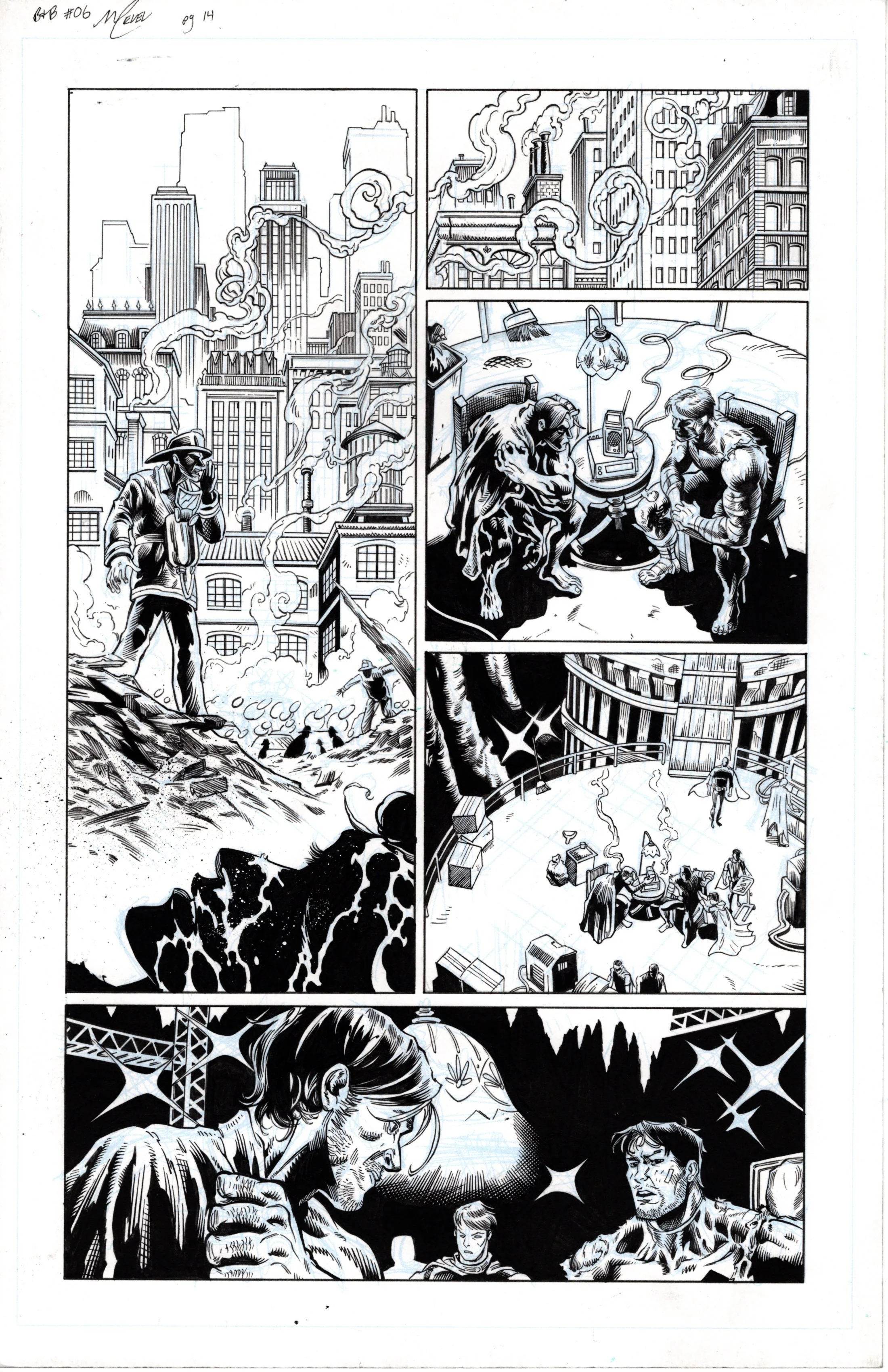 Image of Batman vs. Bigby! A Wolf in Gotham #6 Page 14