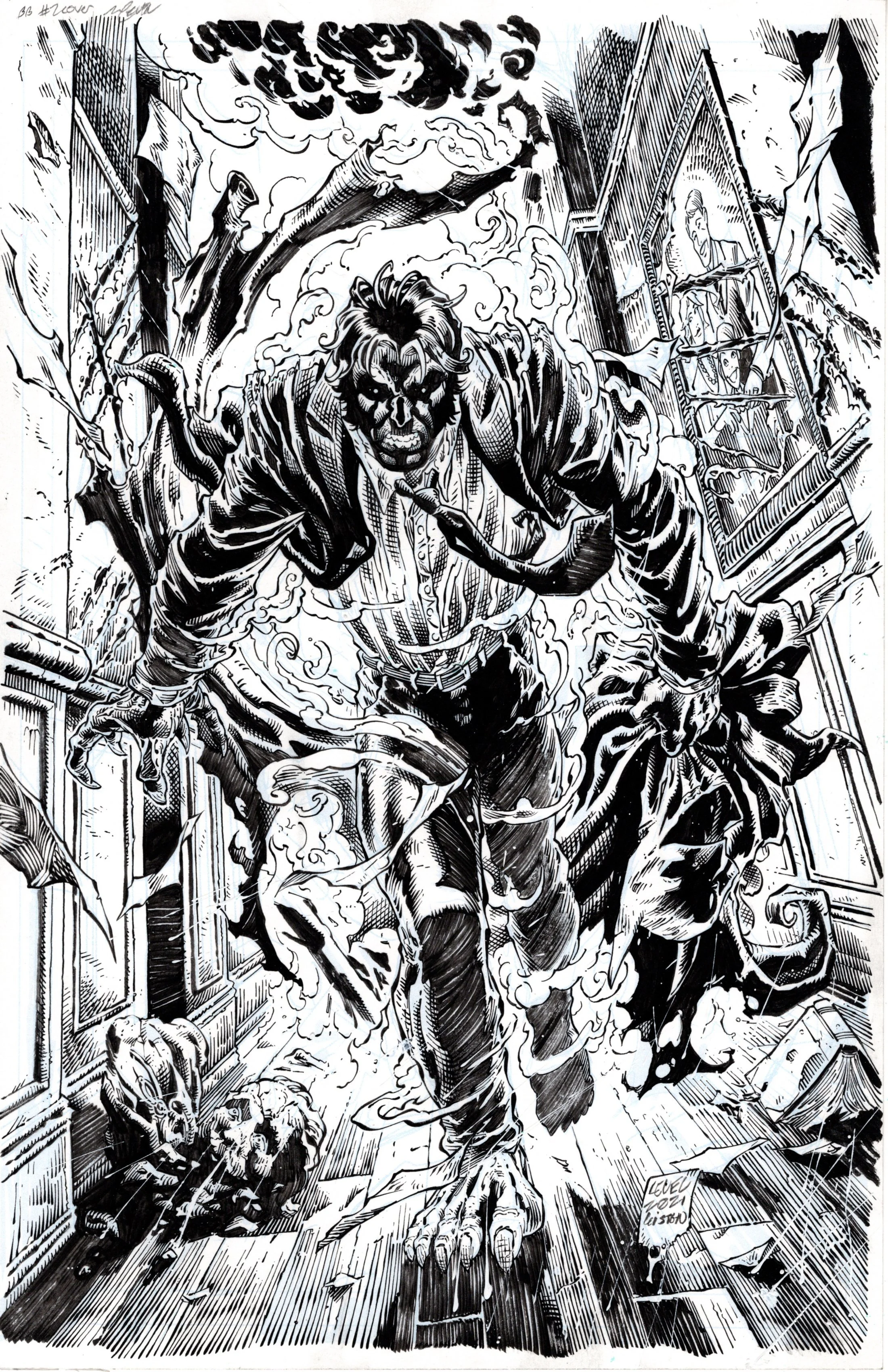 Image of Batman vs. Bigby #5 Cover Brian Level Variant