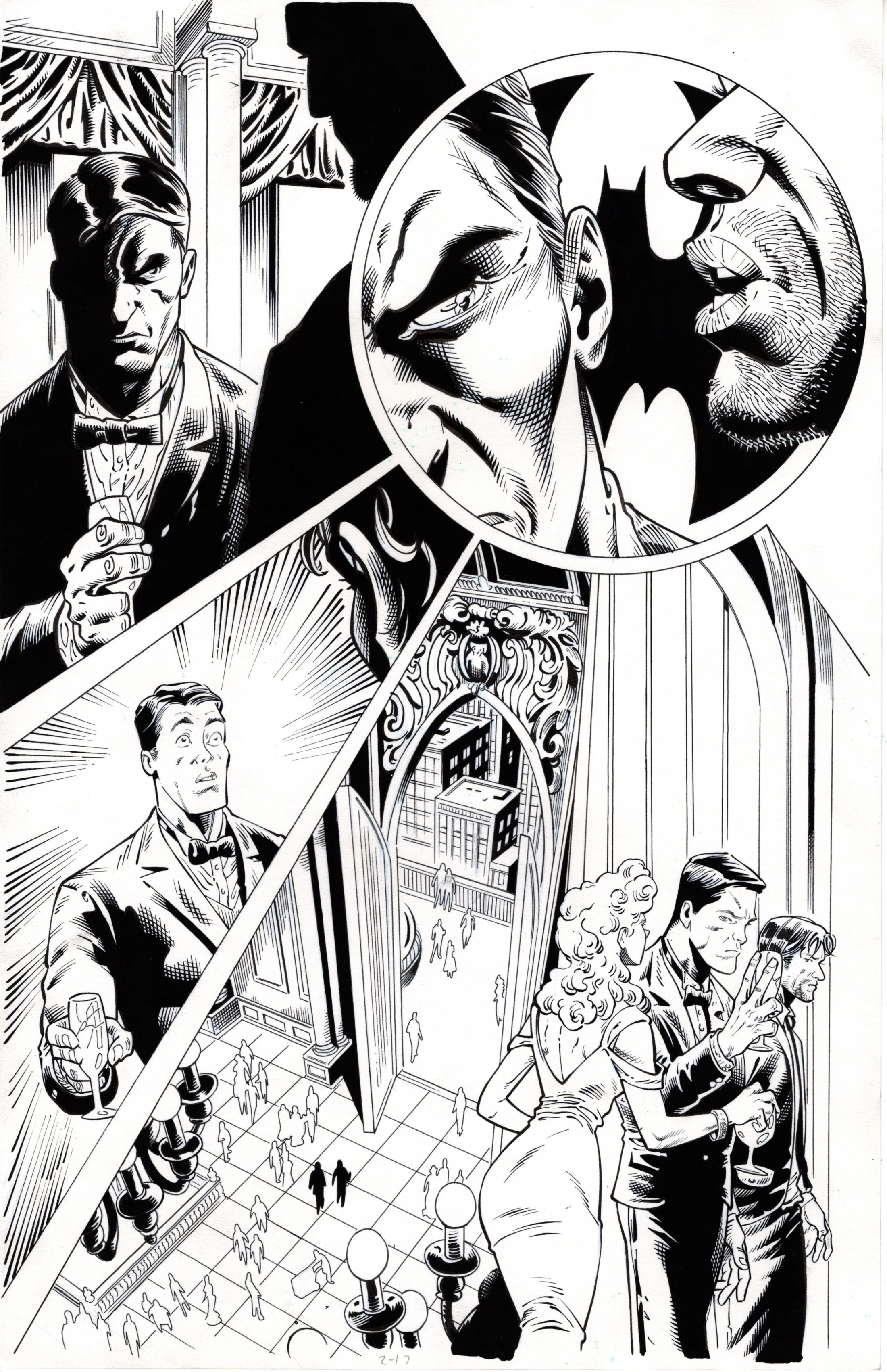 Image of Batman vs. Bigby! A Wolf in Gotham #2 Page 17