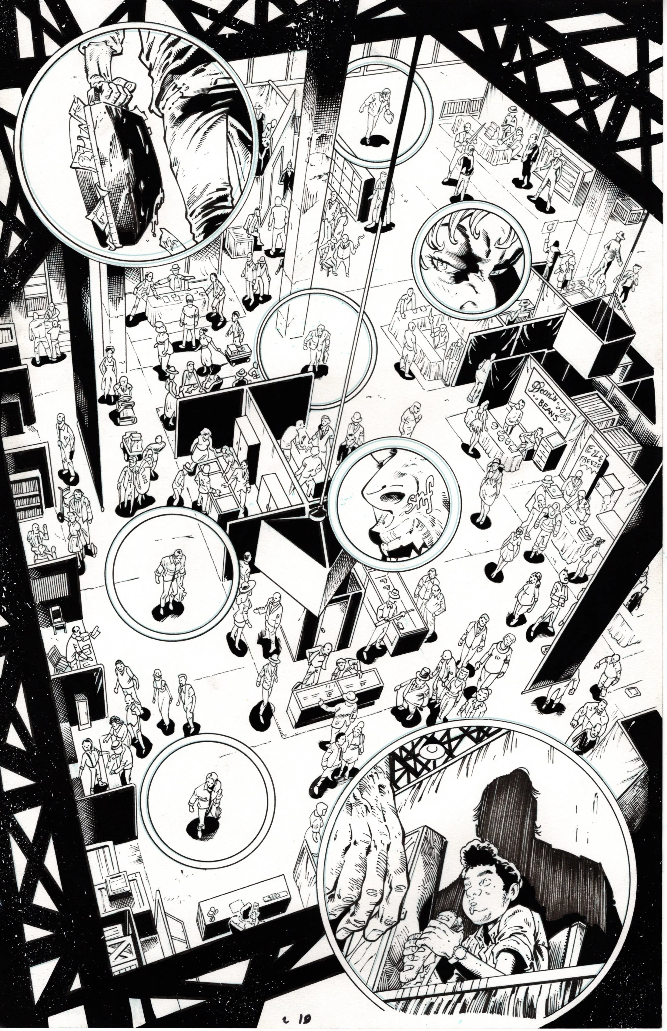 Image of Batman vs. Bigby! A Wolf in Gotham #2 Page 10