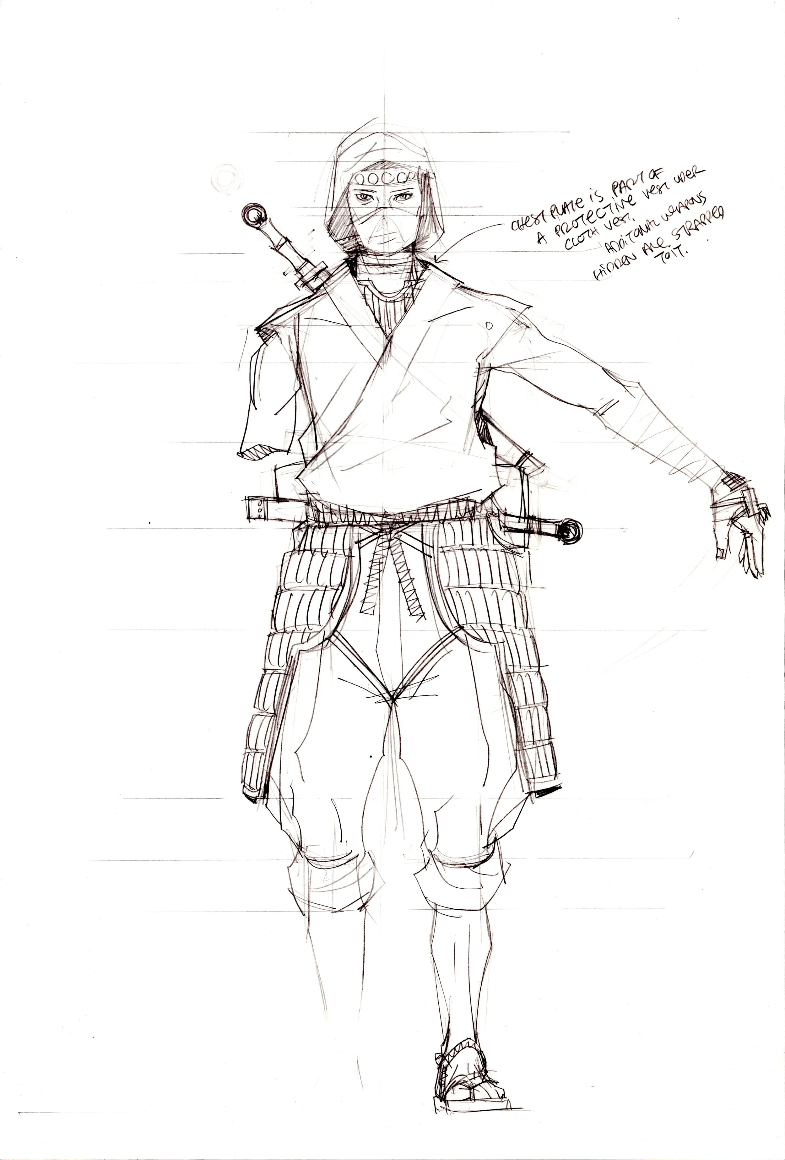 Image of Ninja Character Design 2