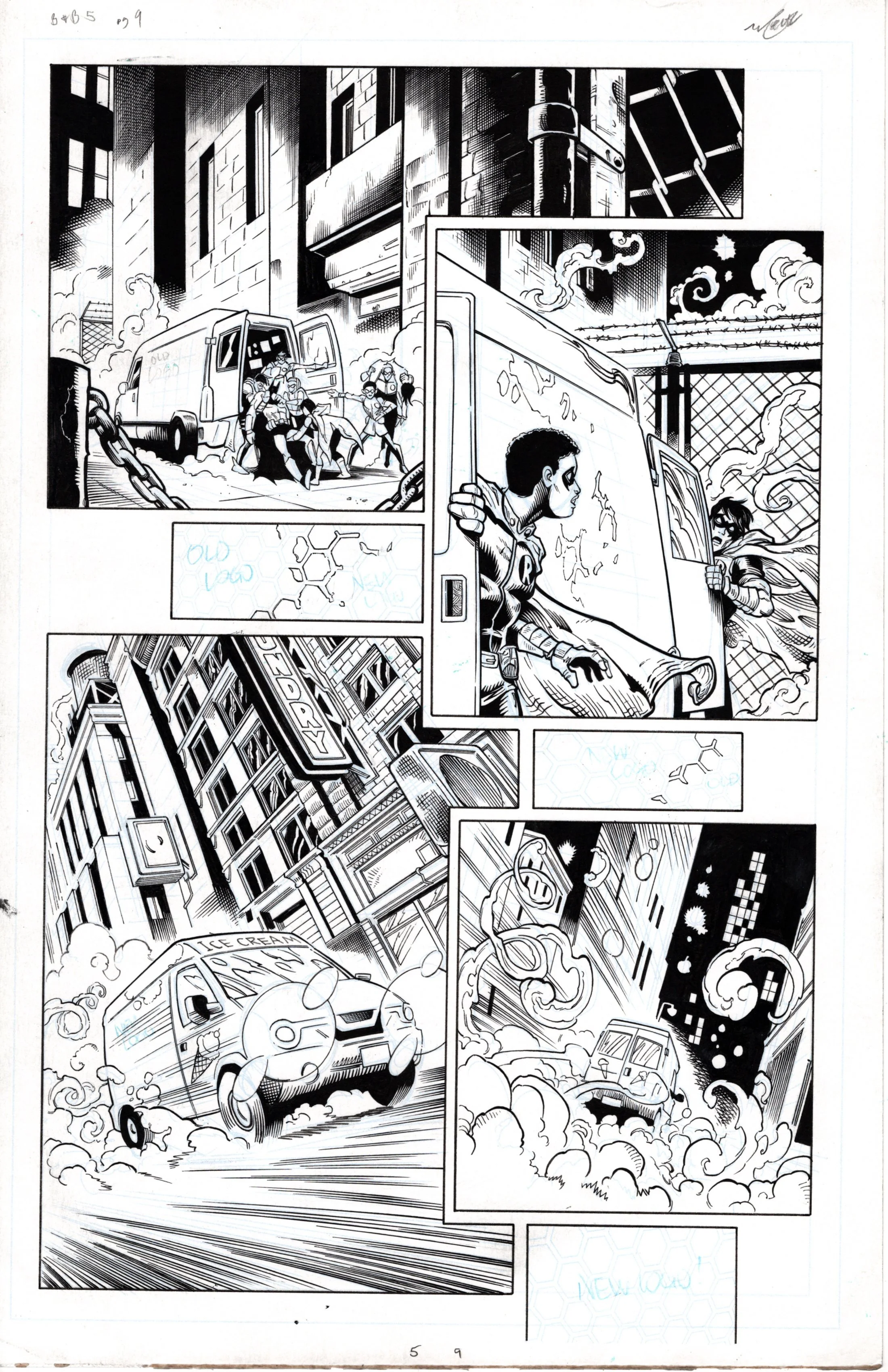 Image of Batman vs. Bigby! A Wolf in Gotham #5 Page 09