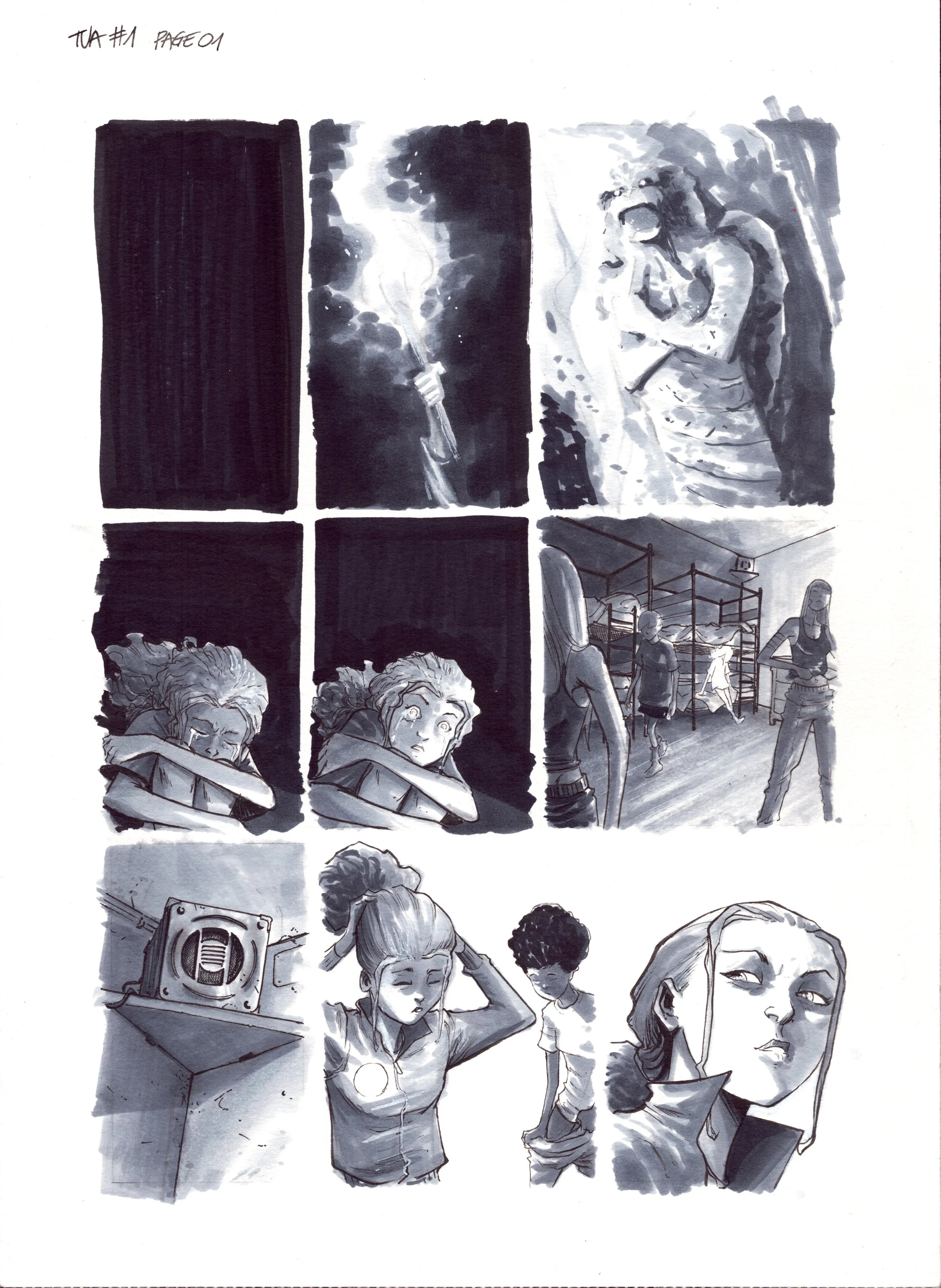 Image of Tear Us Apart #1, Page 1