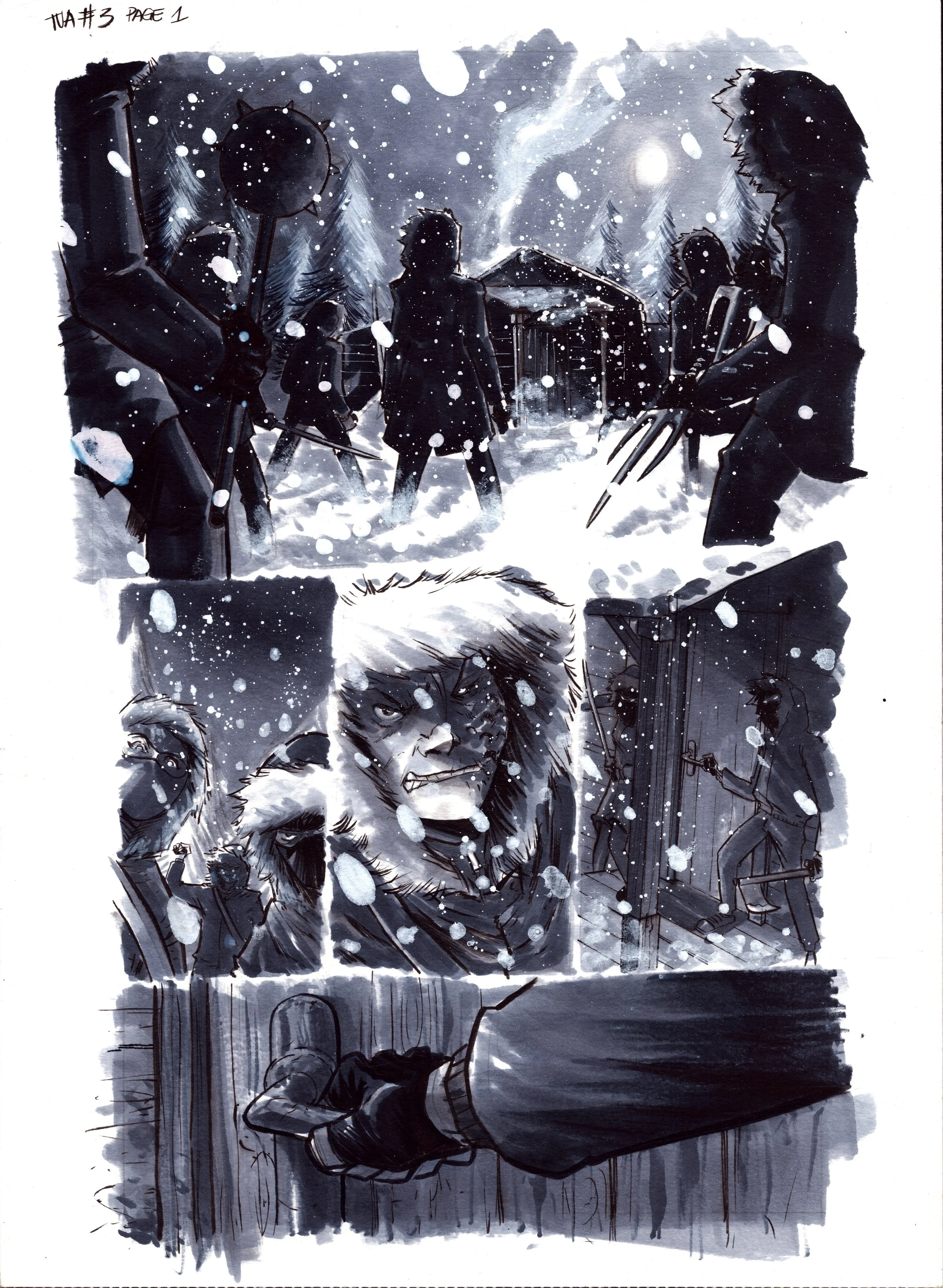 Image of Tear Us Apart #3, Page 1
