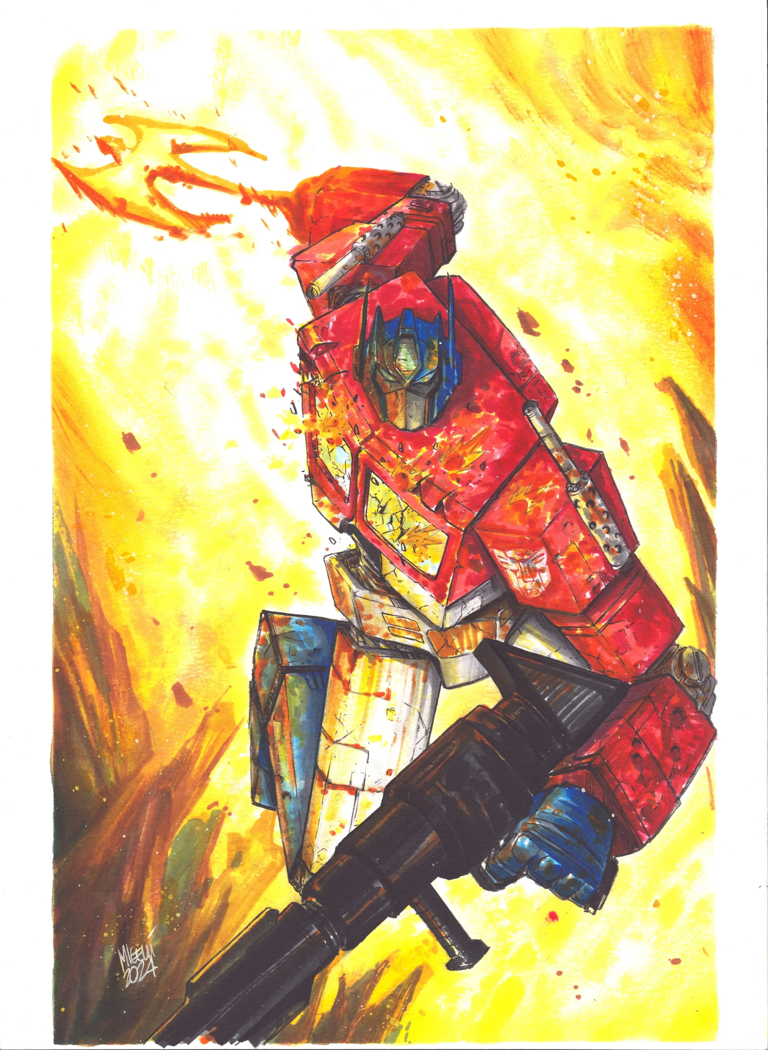 Image of Transformers #8 Encased Comics Exclusive Variant (Copy)