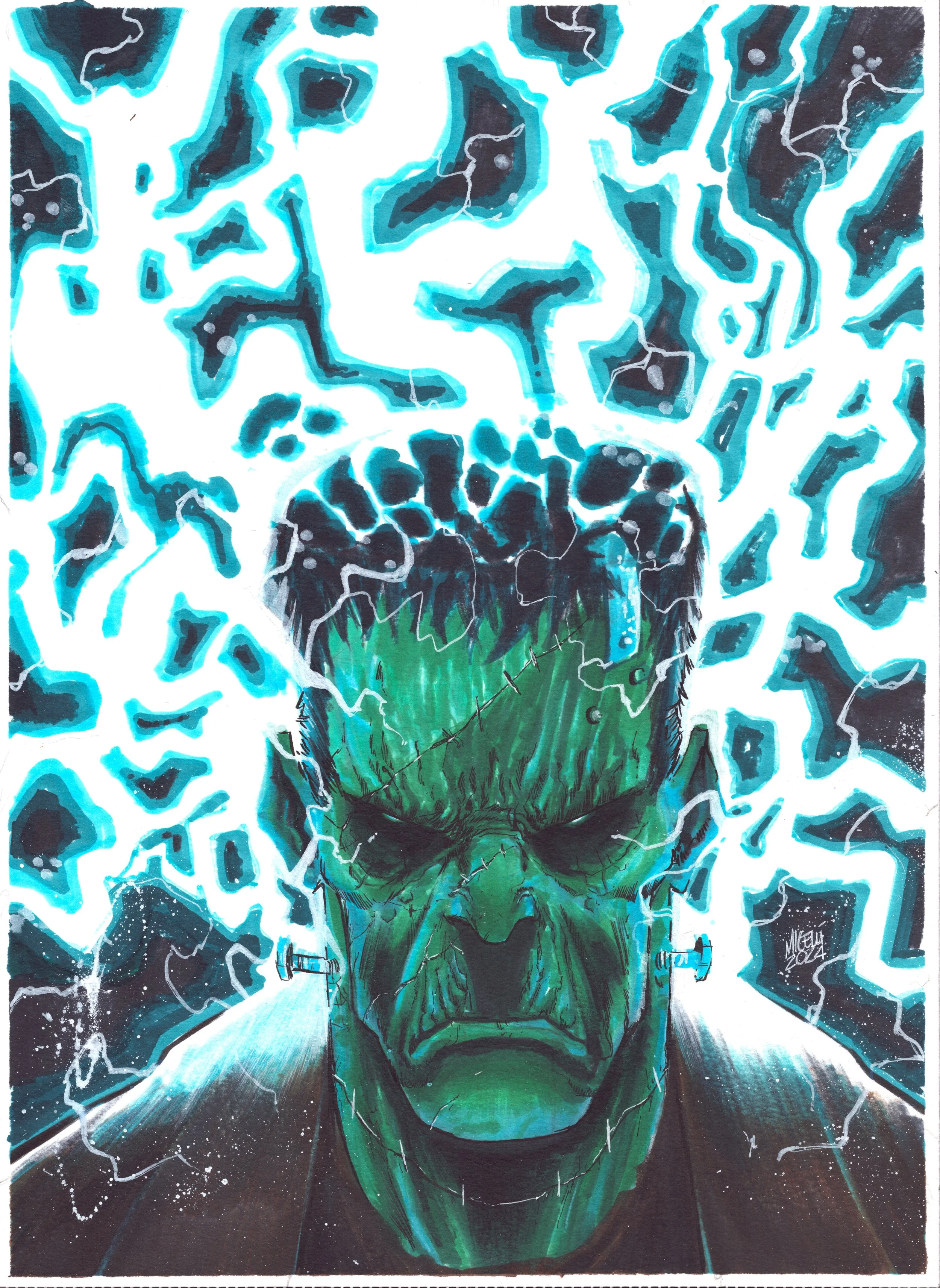 Image of Universal Monster Frankenstein #1 Encased Comics Exclusive Variant