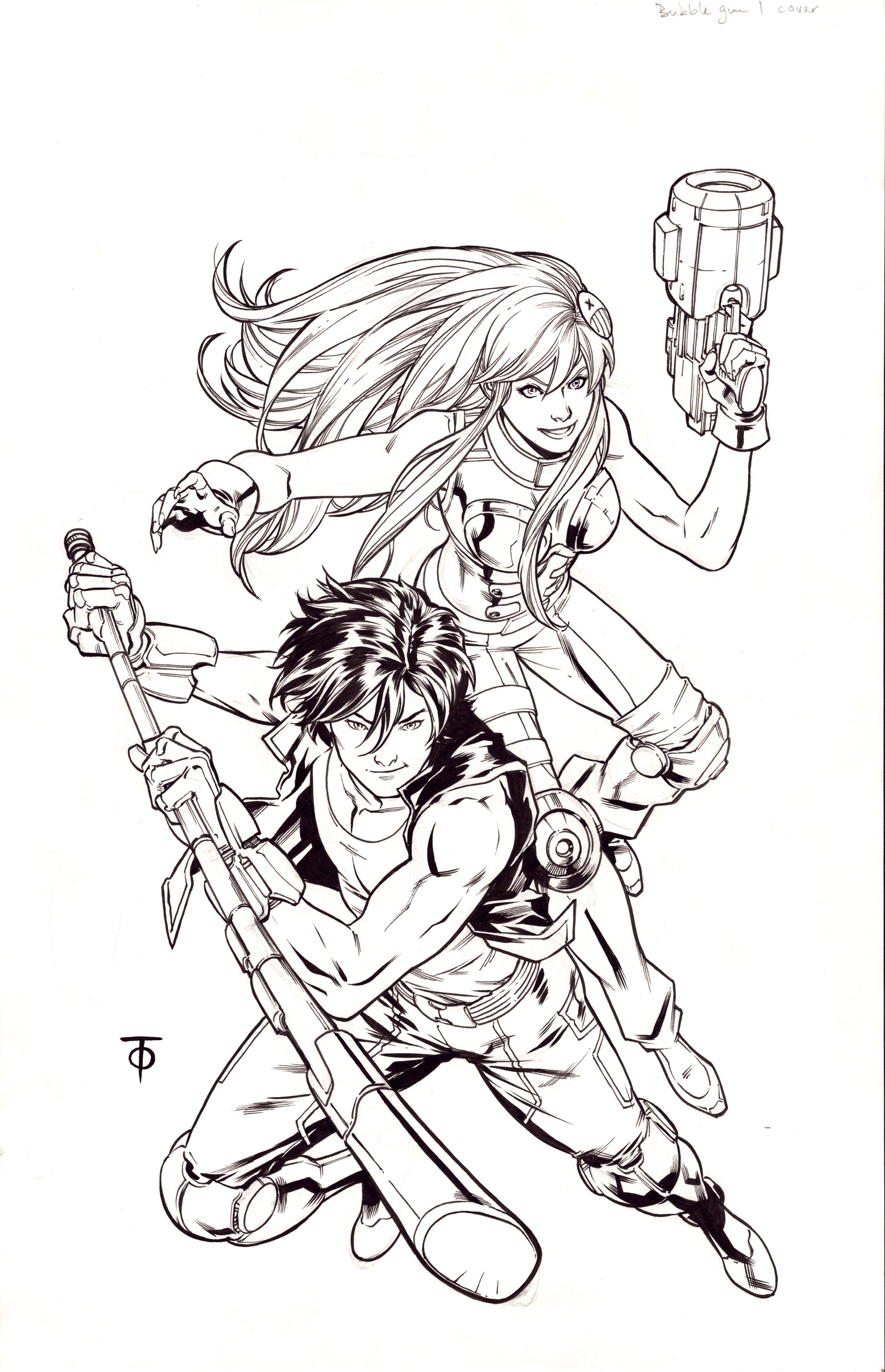 Bubblegun #4 Cover