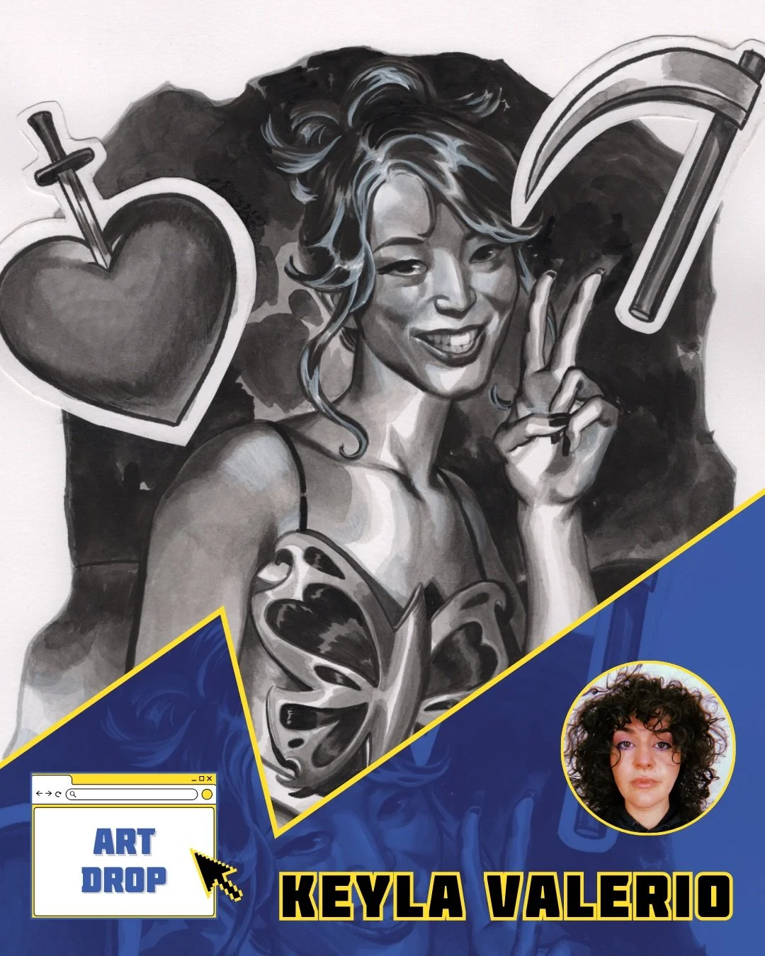 Now available: @kvalerio_art kicks off a series of variant covers for the new five-issue limited series, &ldquo;Dead Teenagers,&rdquo; from @onipress. Fans of &ldquo;Mean Girls&rdquo; can easily see what she&rsquo;s doing with her covers. 😉