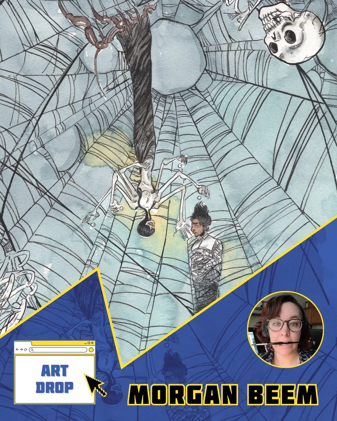 We have an exciting update! To wrap up the week, we&rsquo;re letting you know that all covers and interiors for issues 2-5 of The Author Immortal by @fjbarb and @morganbeem are now available. If you are a newsletter subscriber, you already saw this a