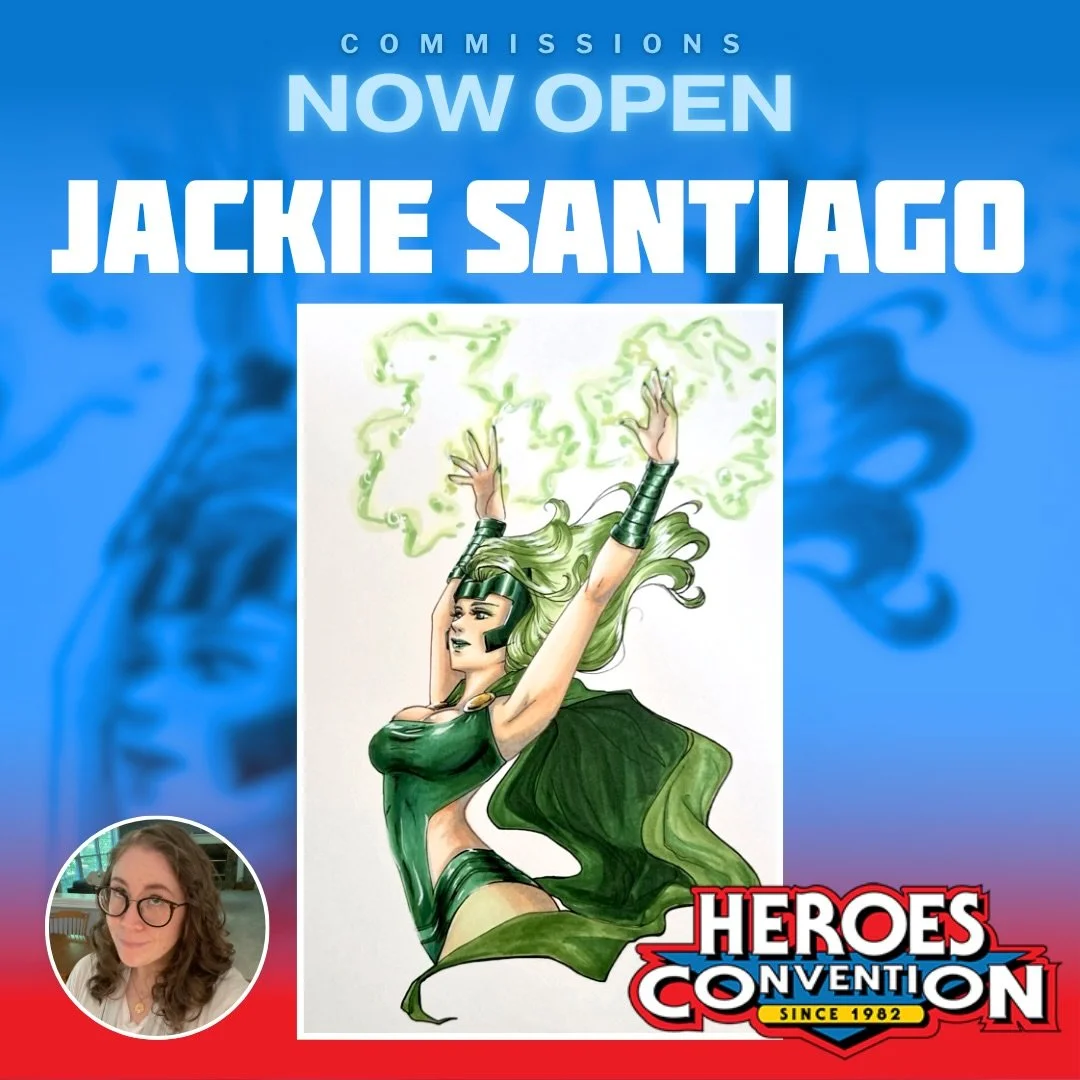 Happy Monday, and we&rsquo;re back with a new week of pre-show commission lists for @heroesonline. Today, @volatiletifa is offering some attractive, colorful pieces at an equally attractive price. Don&rsquo;t delay, though, as the list is already fil