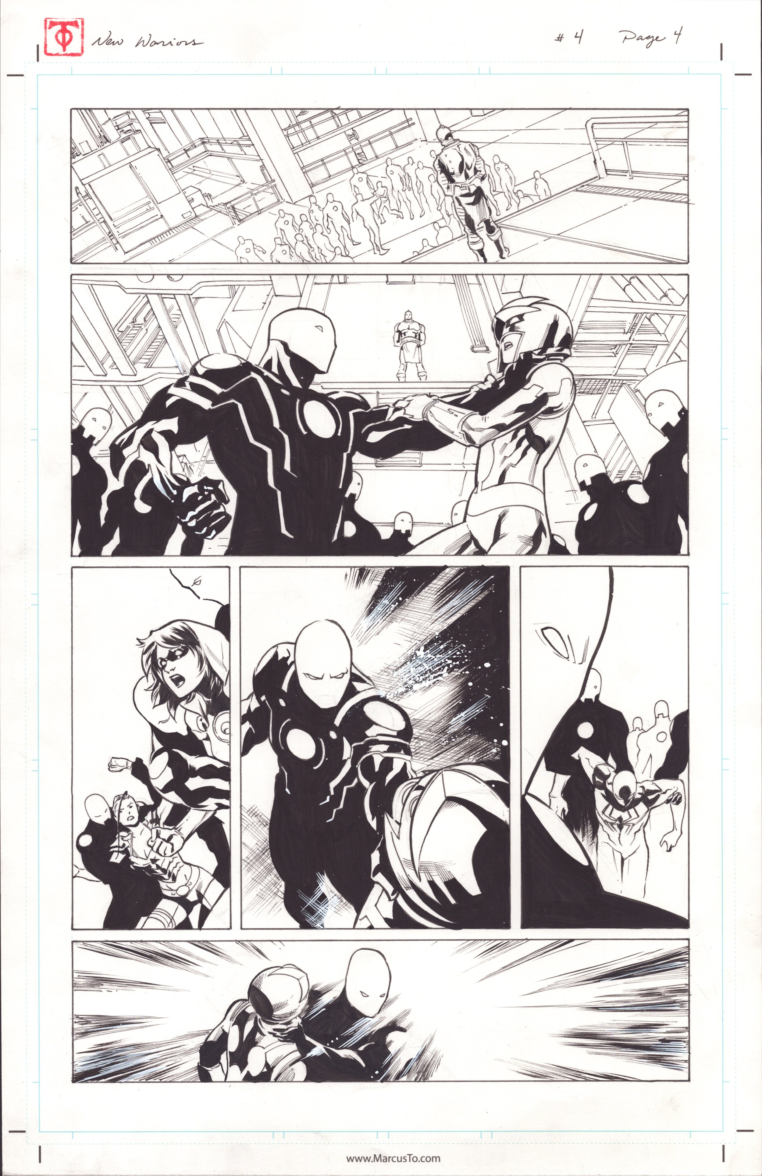 New Warriors Issue #4, Page 4