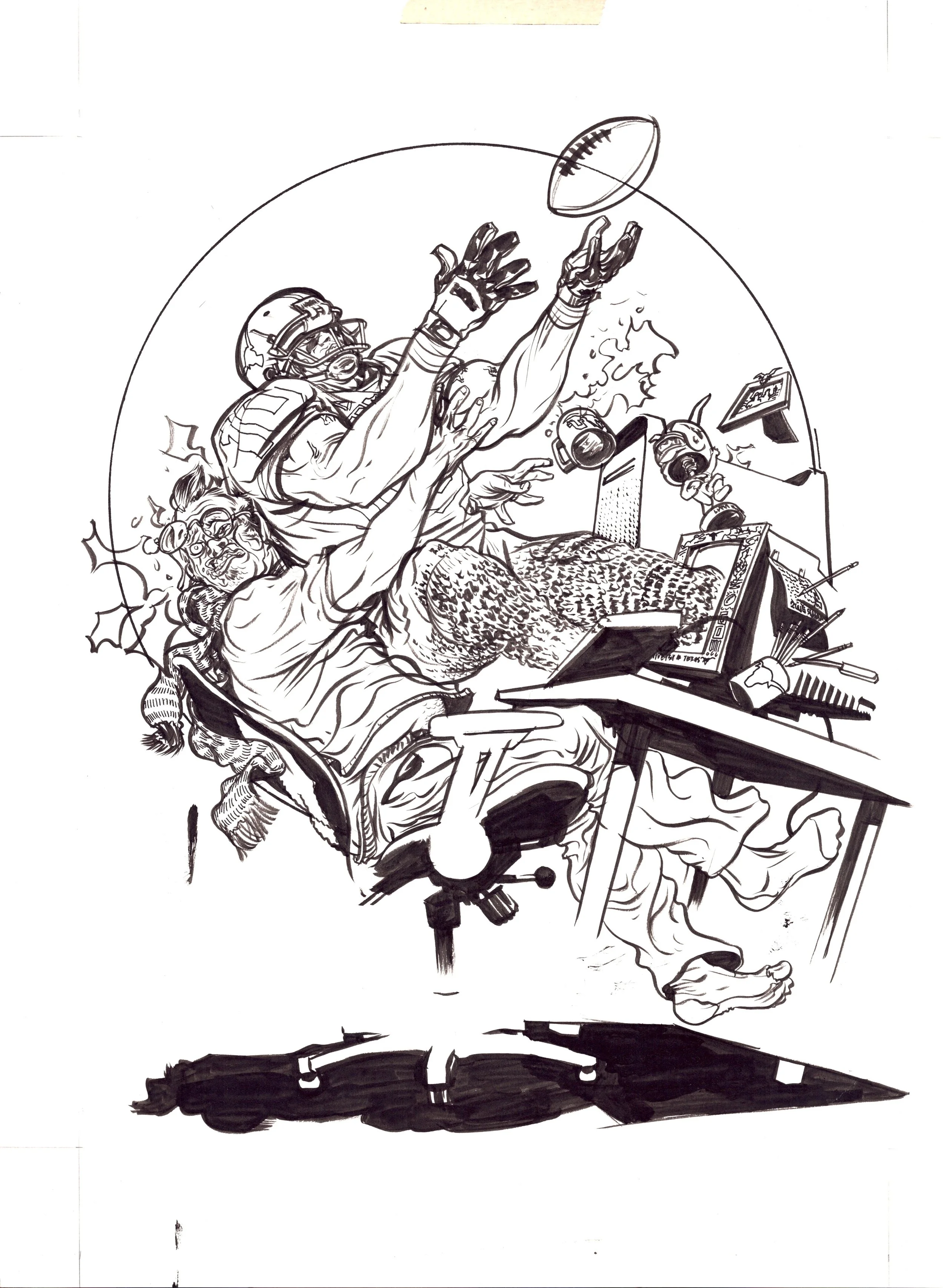 Image of ESPN Magazine Illustration