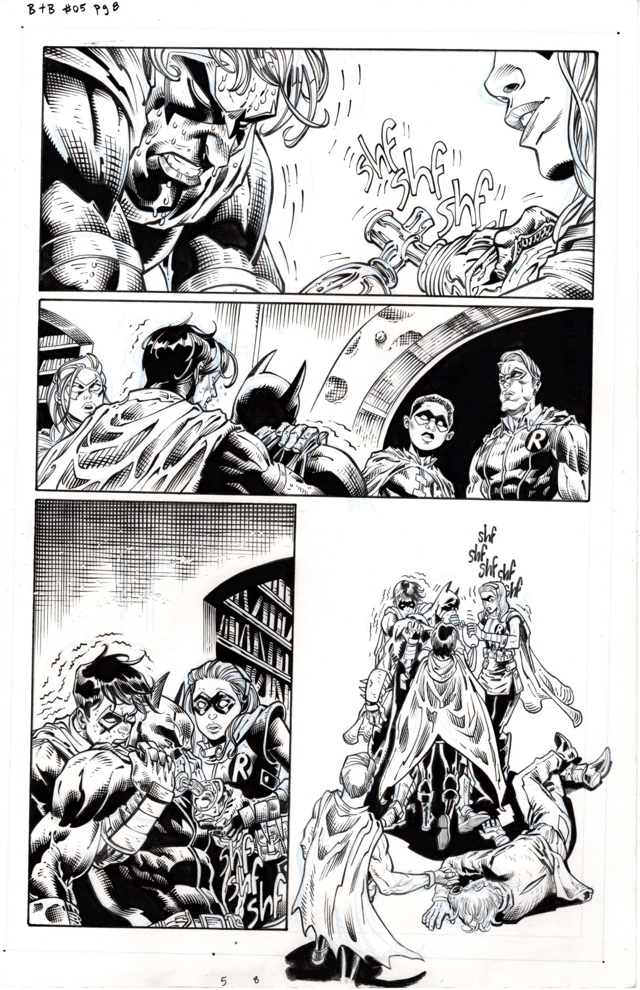 Image of Batman vs. Bigby! A Wolf in Gotham #5 Page 08