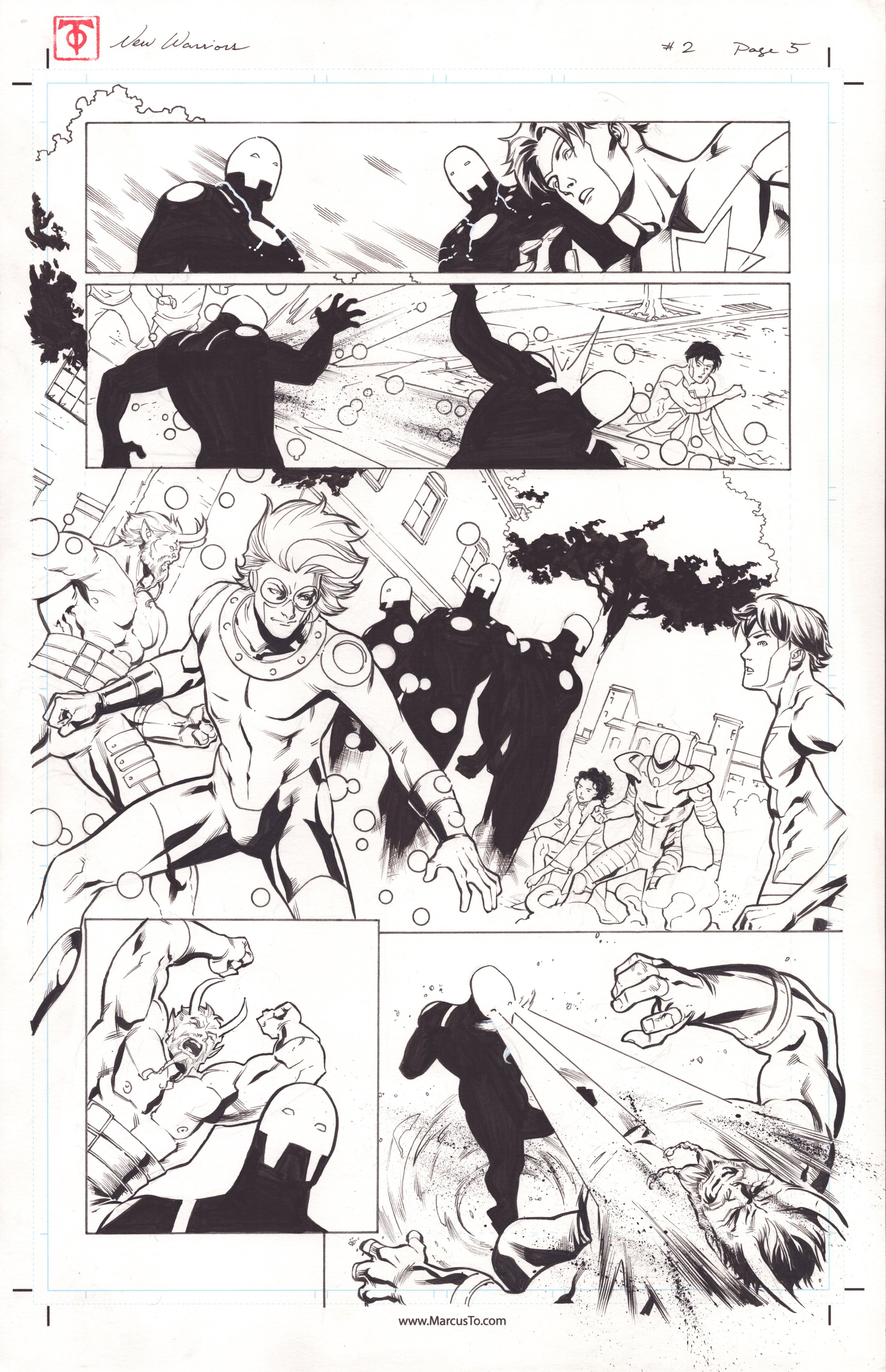 New Warriors Issue #2, Page 5