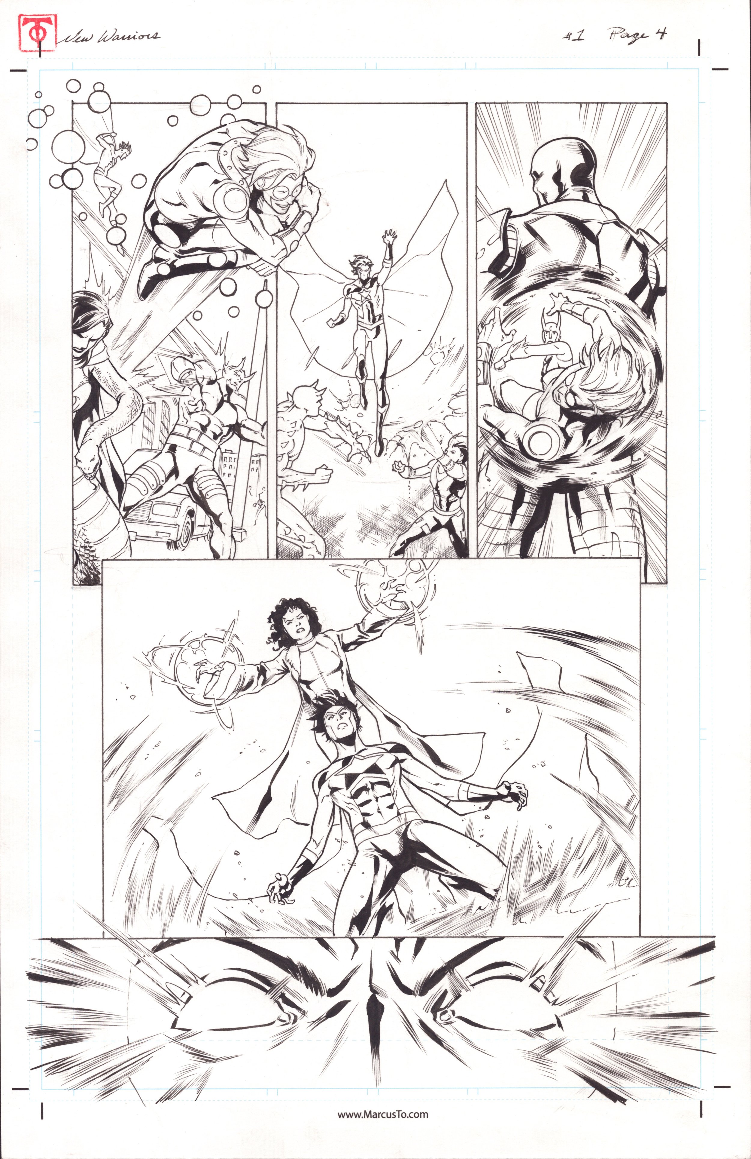 New Warriors Issue #1, Page 4