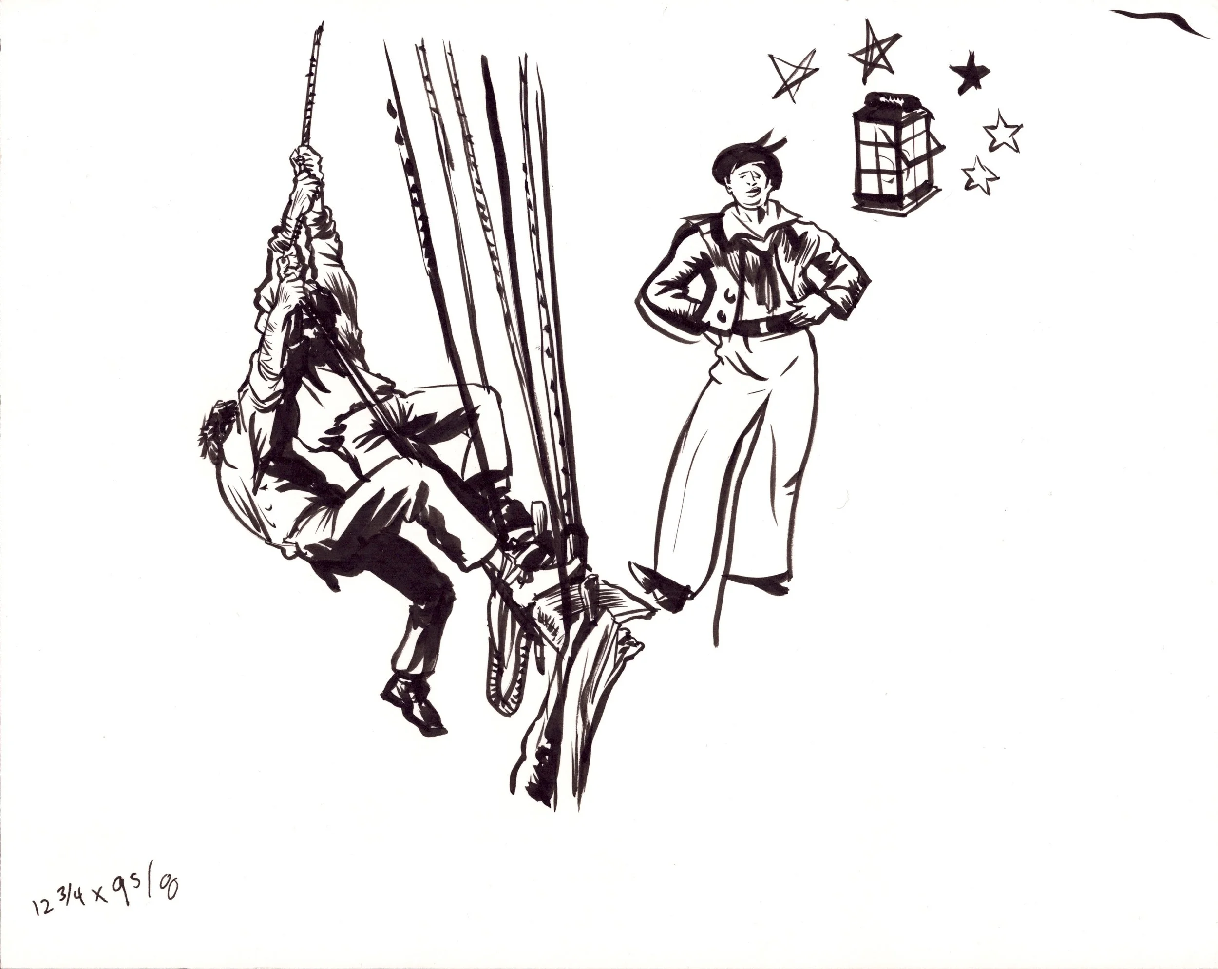 Image of Pirate/Seaman spot illustration