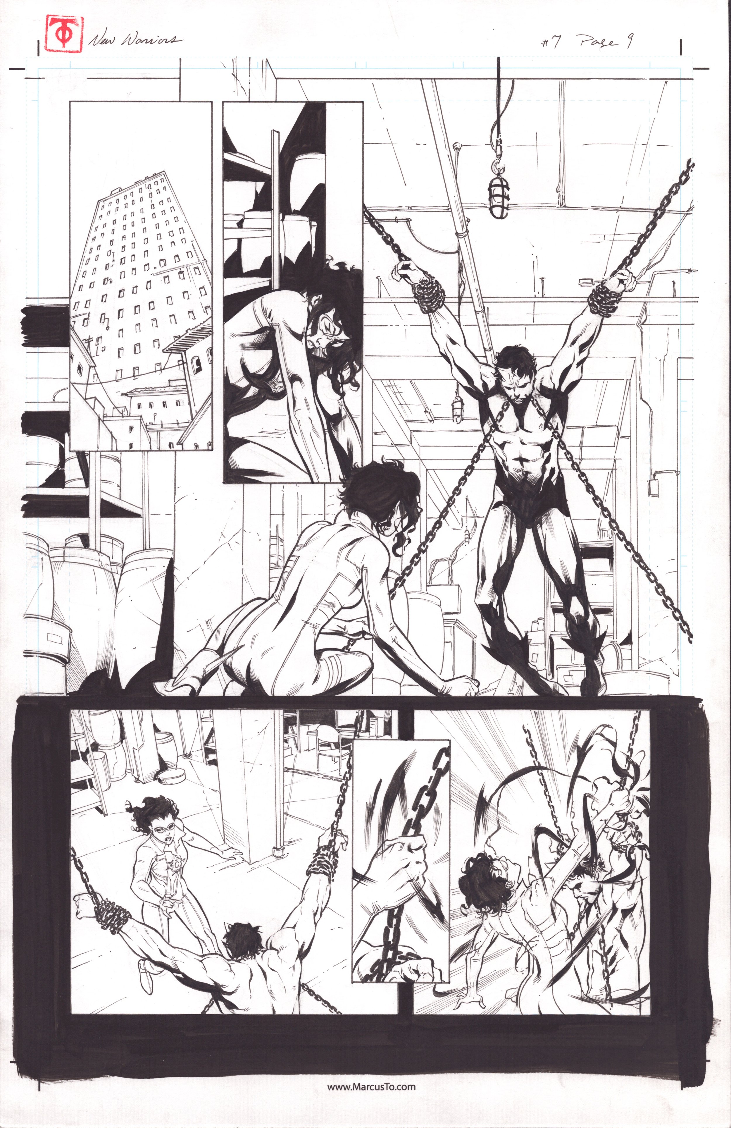 New Warriors Issue #7, Page 9