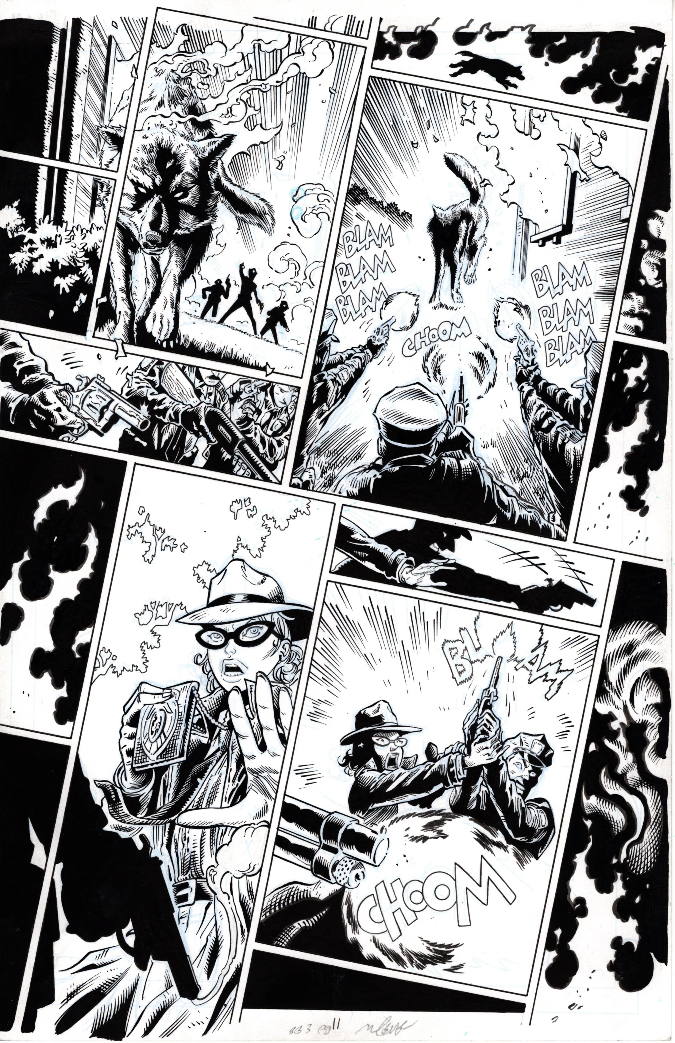 Image of Batman vs. Bigby! A Wolf in Gotham #3 Page 11