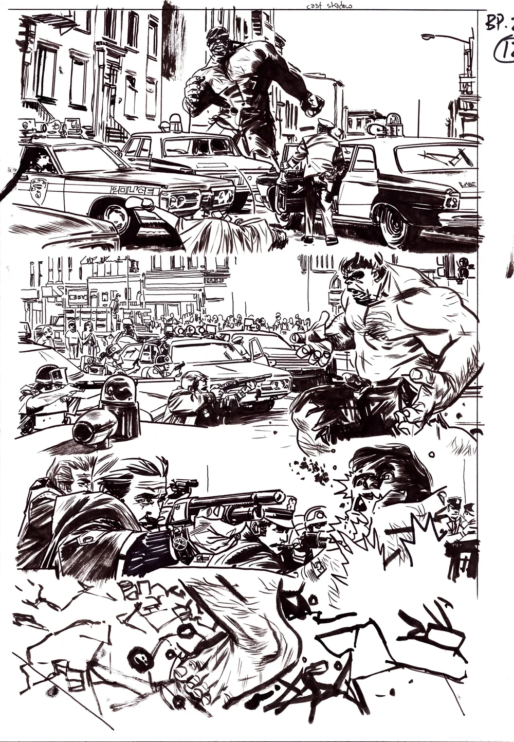 BULLET POINTS #2, PAGE 12 Comic Art