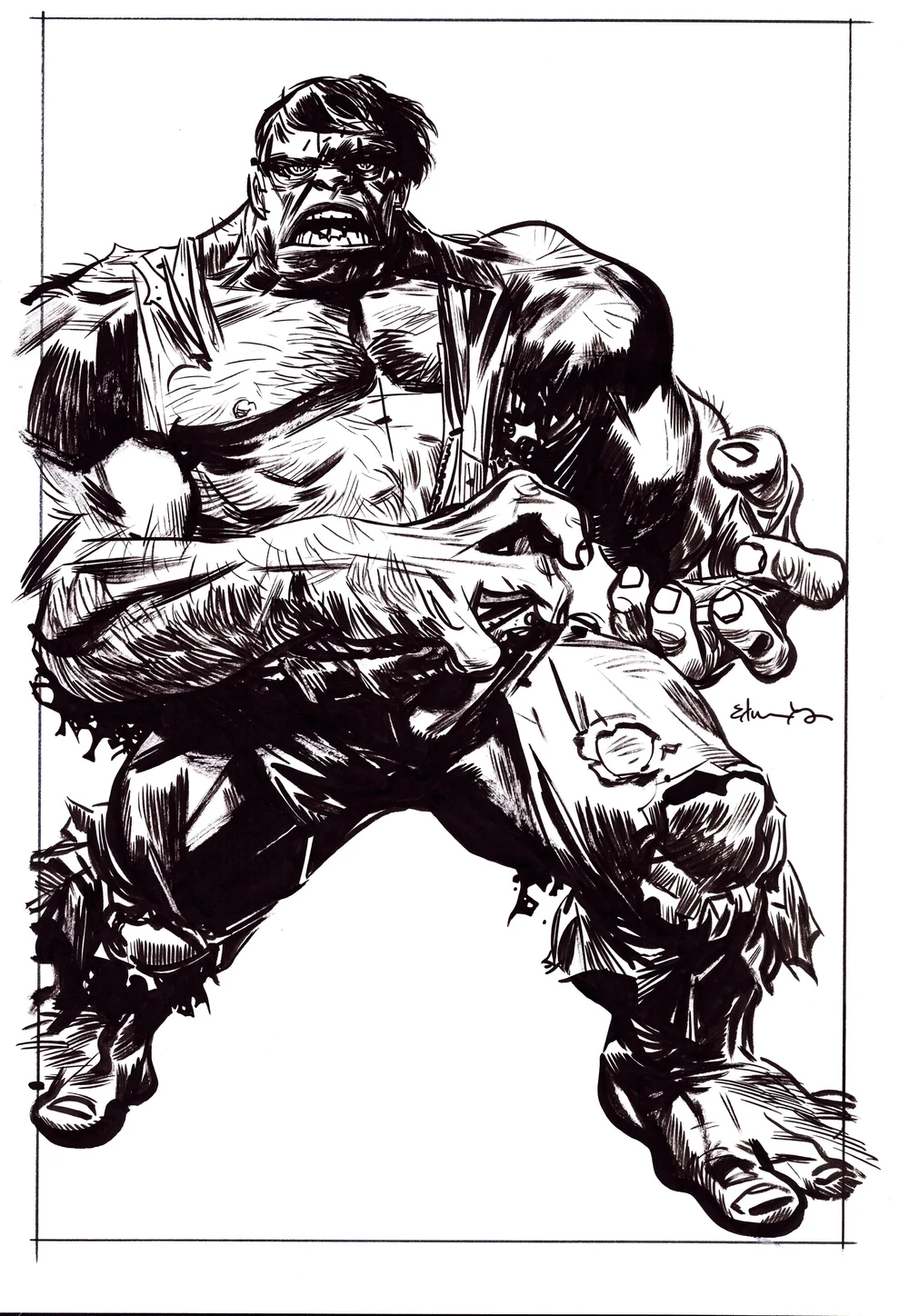 BULLET POINTS #2, COVER Comic Art