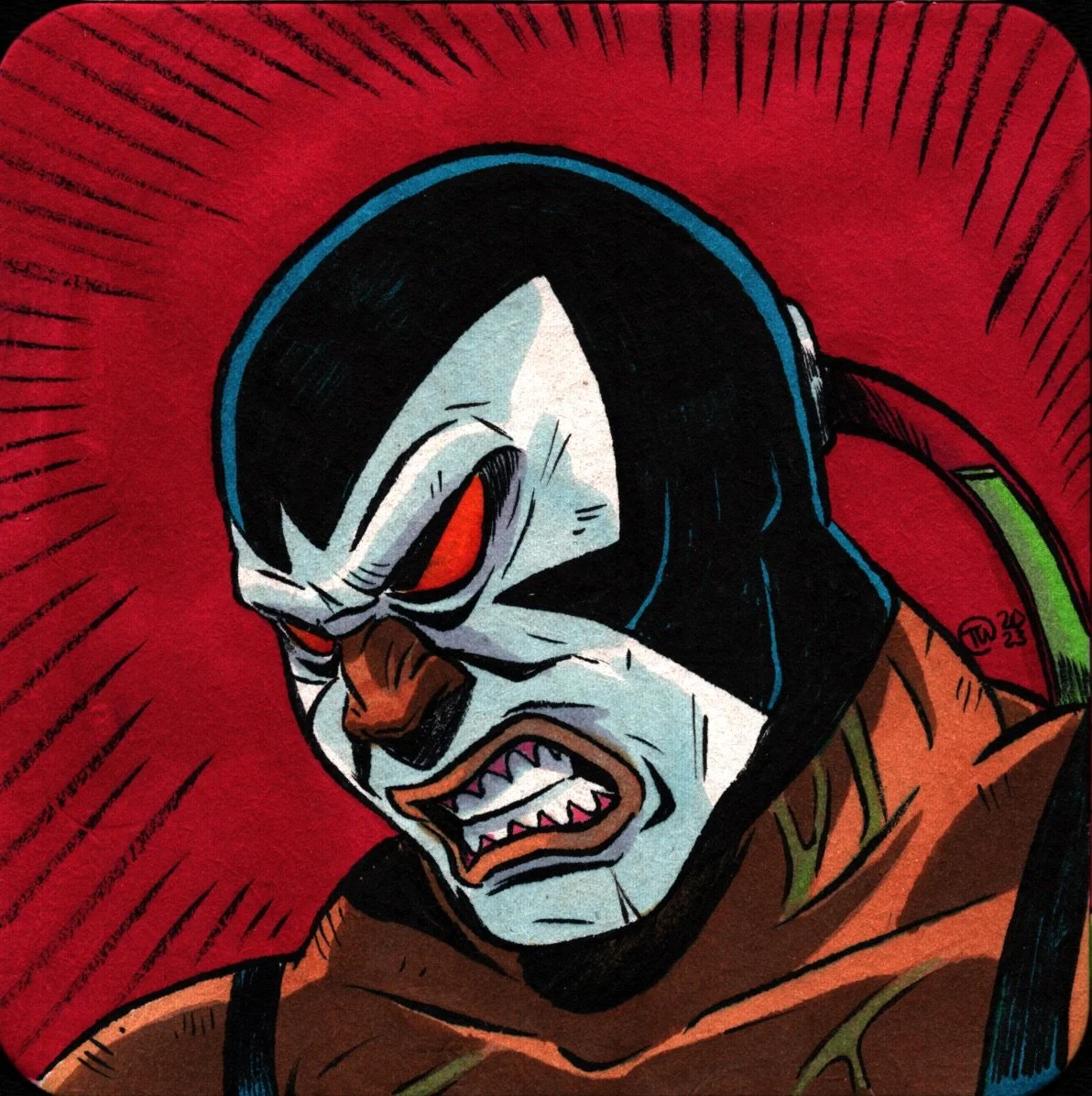 BANE Comic Art