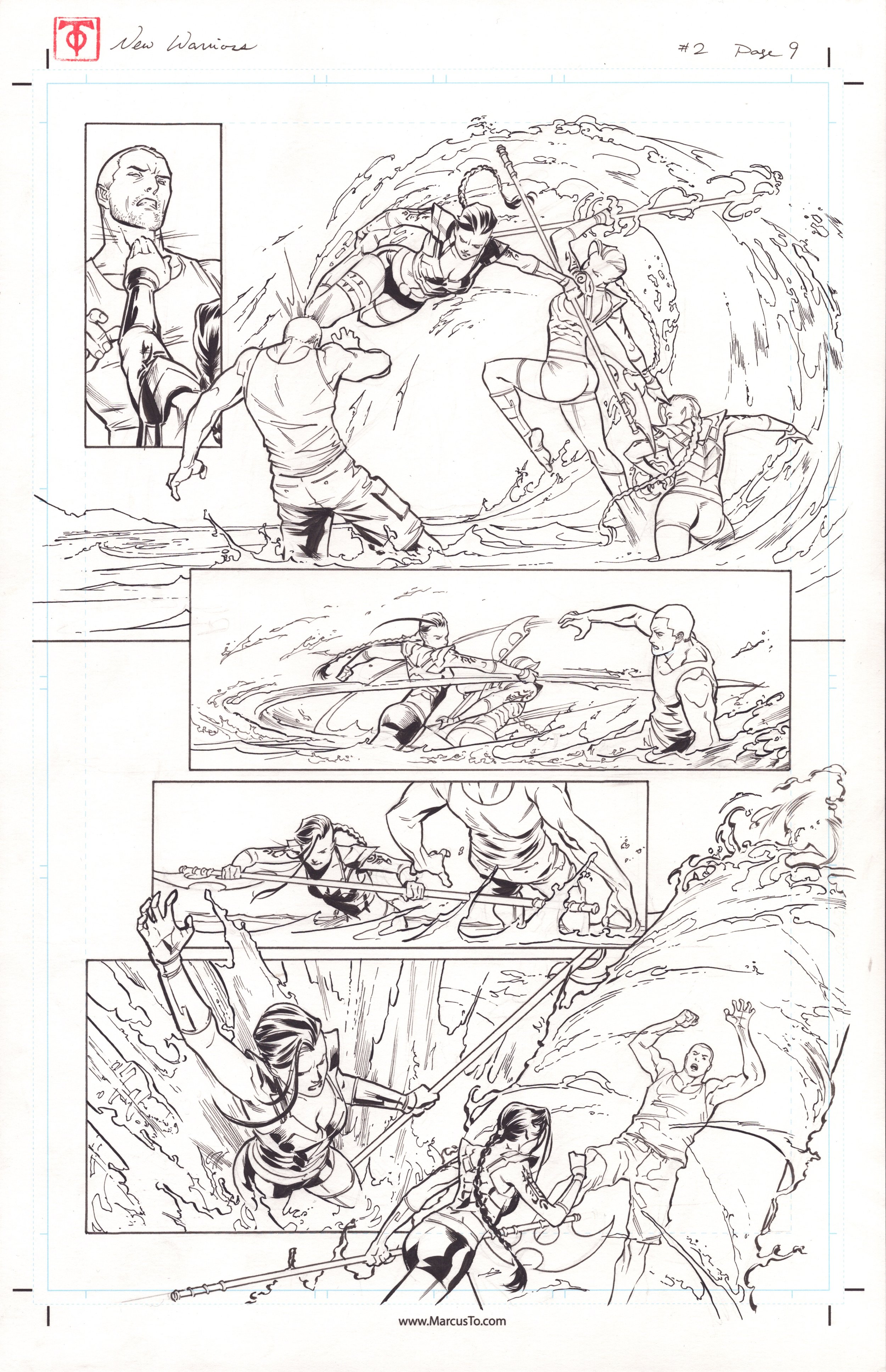 New Warriors Issue #2, Page 9