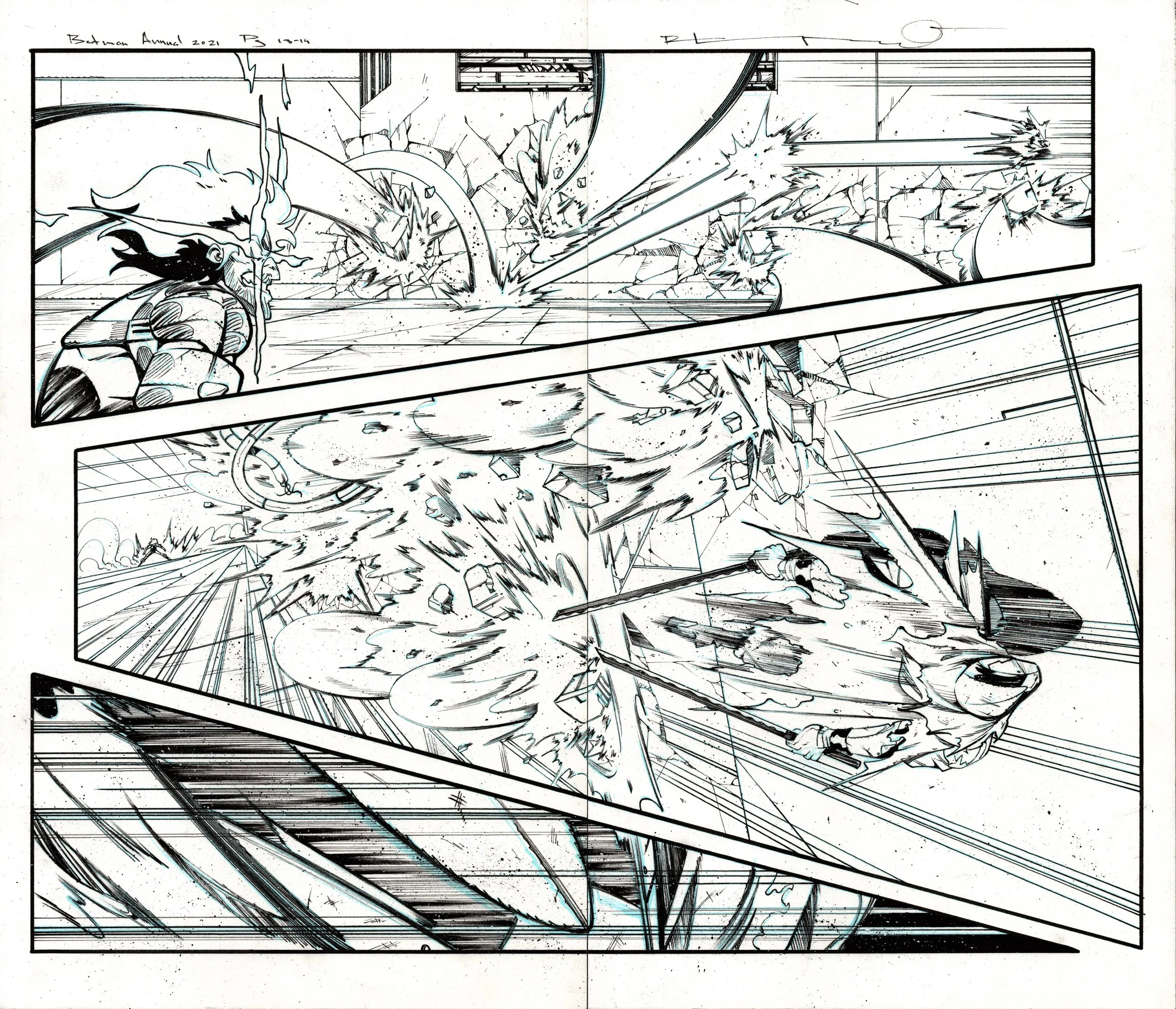 Batman Annual Page 18-19 DPS