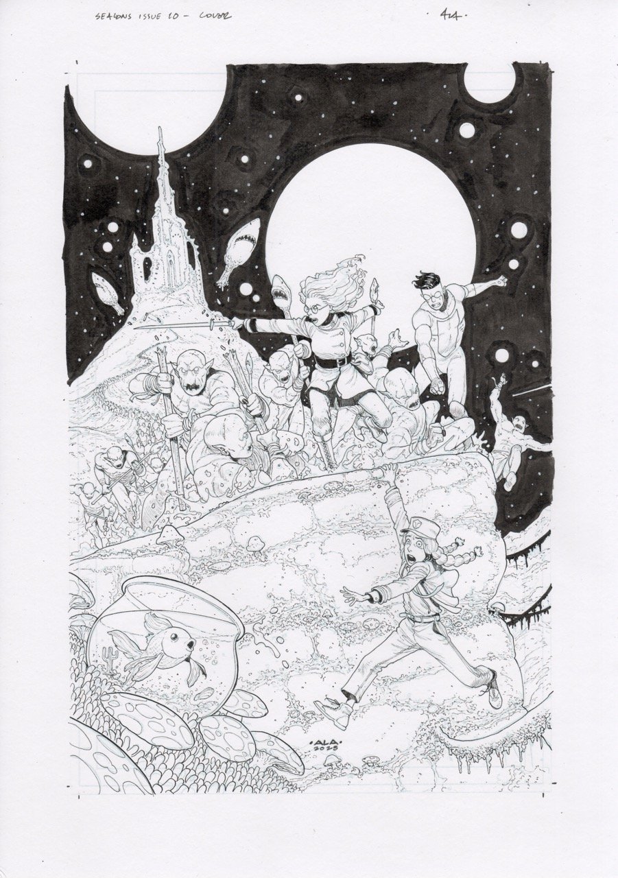 The Seasons  #9 Cover C Invincible Team-Up Variant