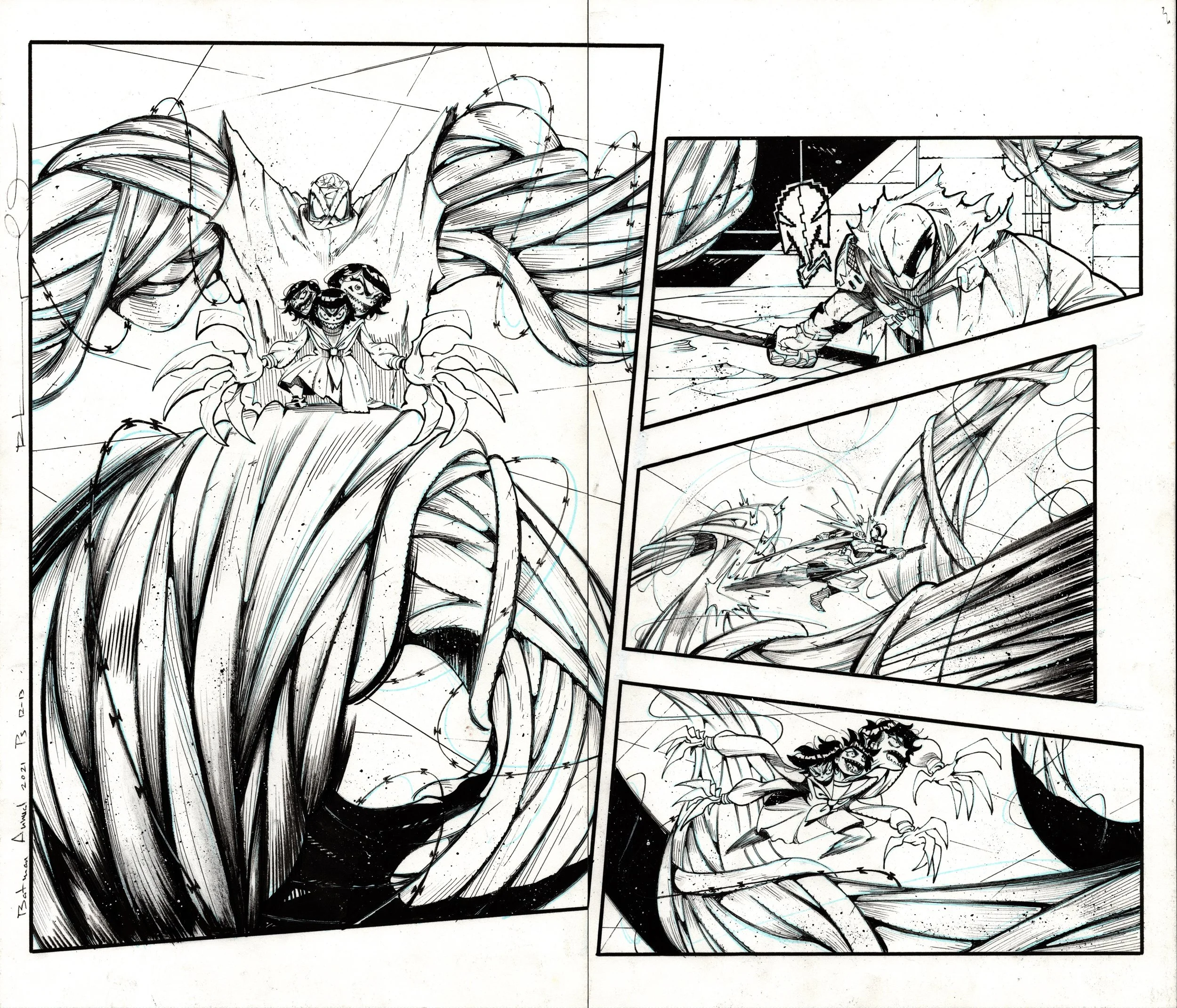 Batman Annual Page 12-13 DPS