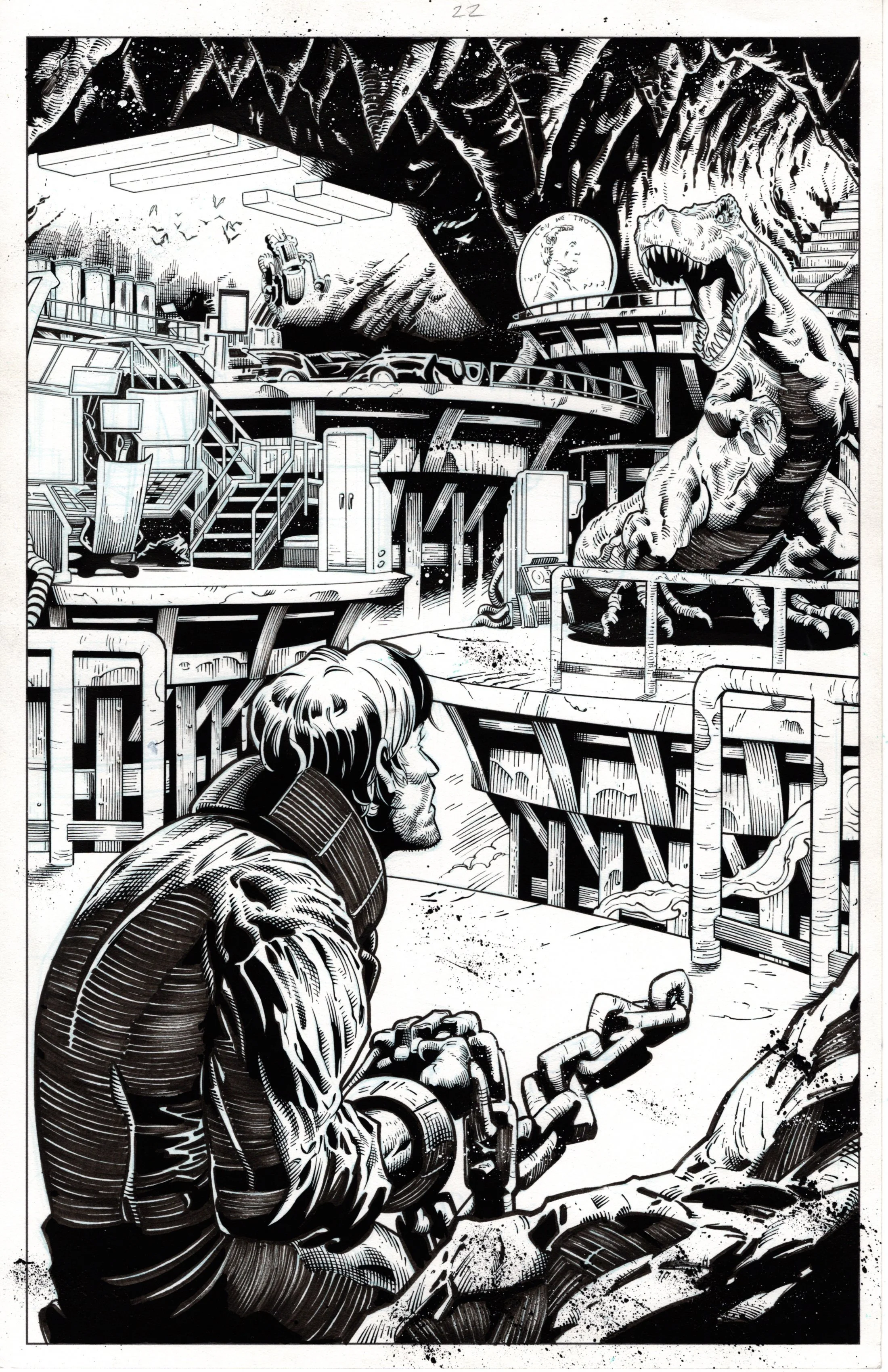 Image of Batman vs. Bigby! A Wolf in Gotham #1 Page 22