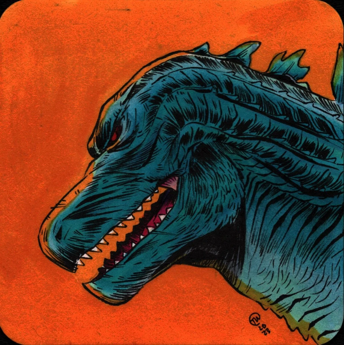 GODZILLA Comic Art