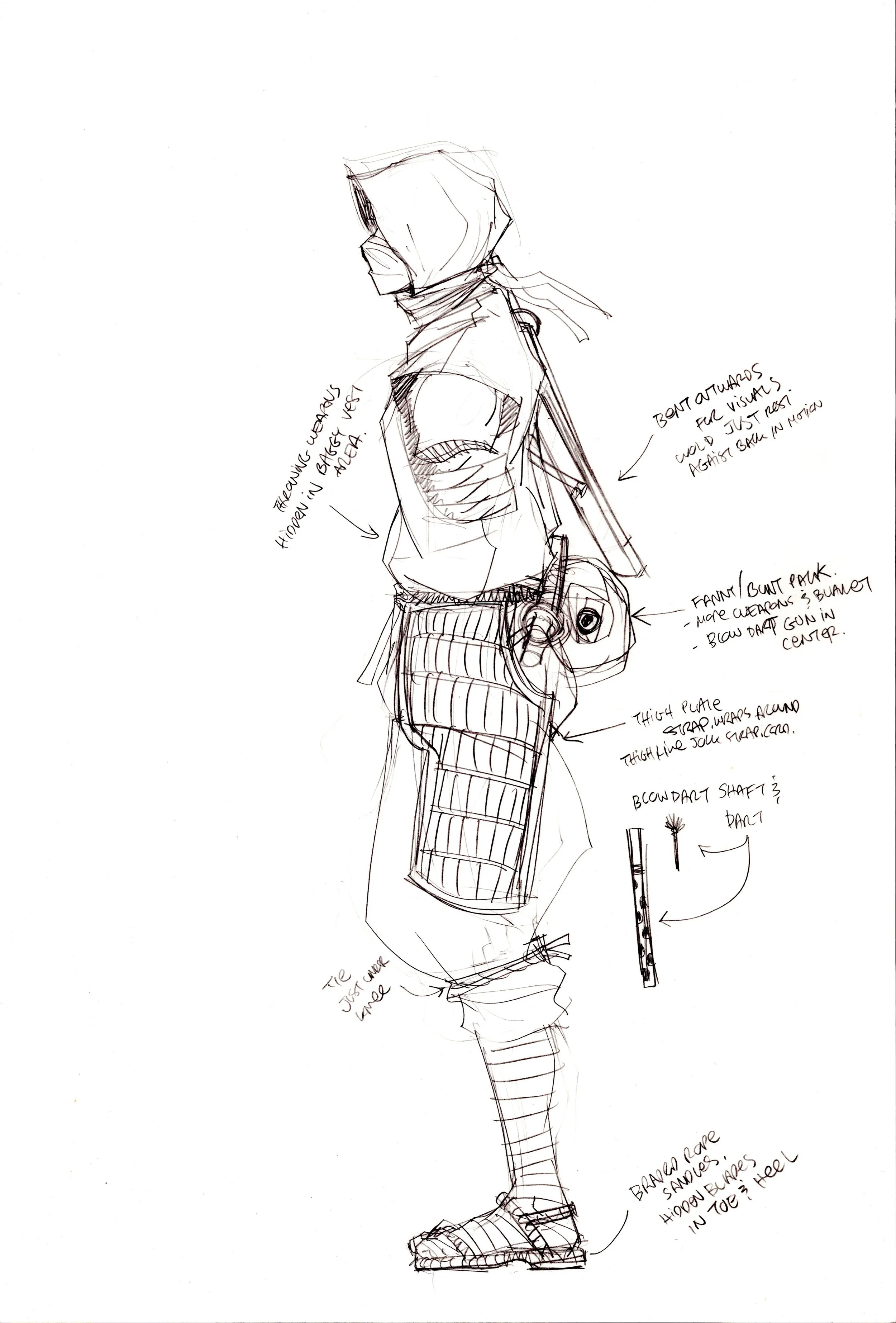 Image of Ninja Character Design 3