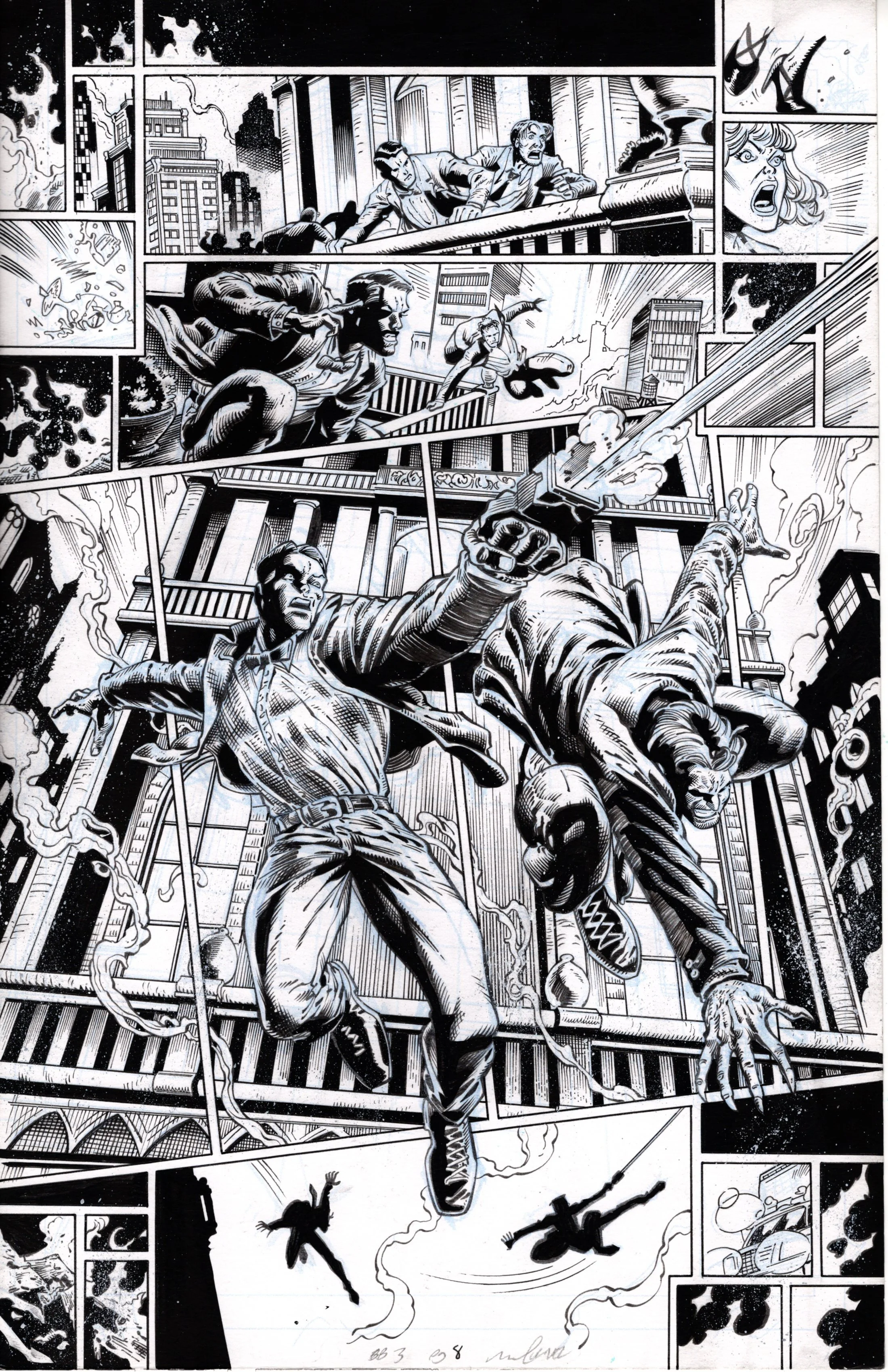 Image of Batman vs. Bigby! A Wolf in Gotham #3 Page 08
