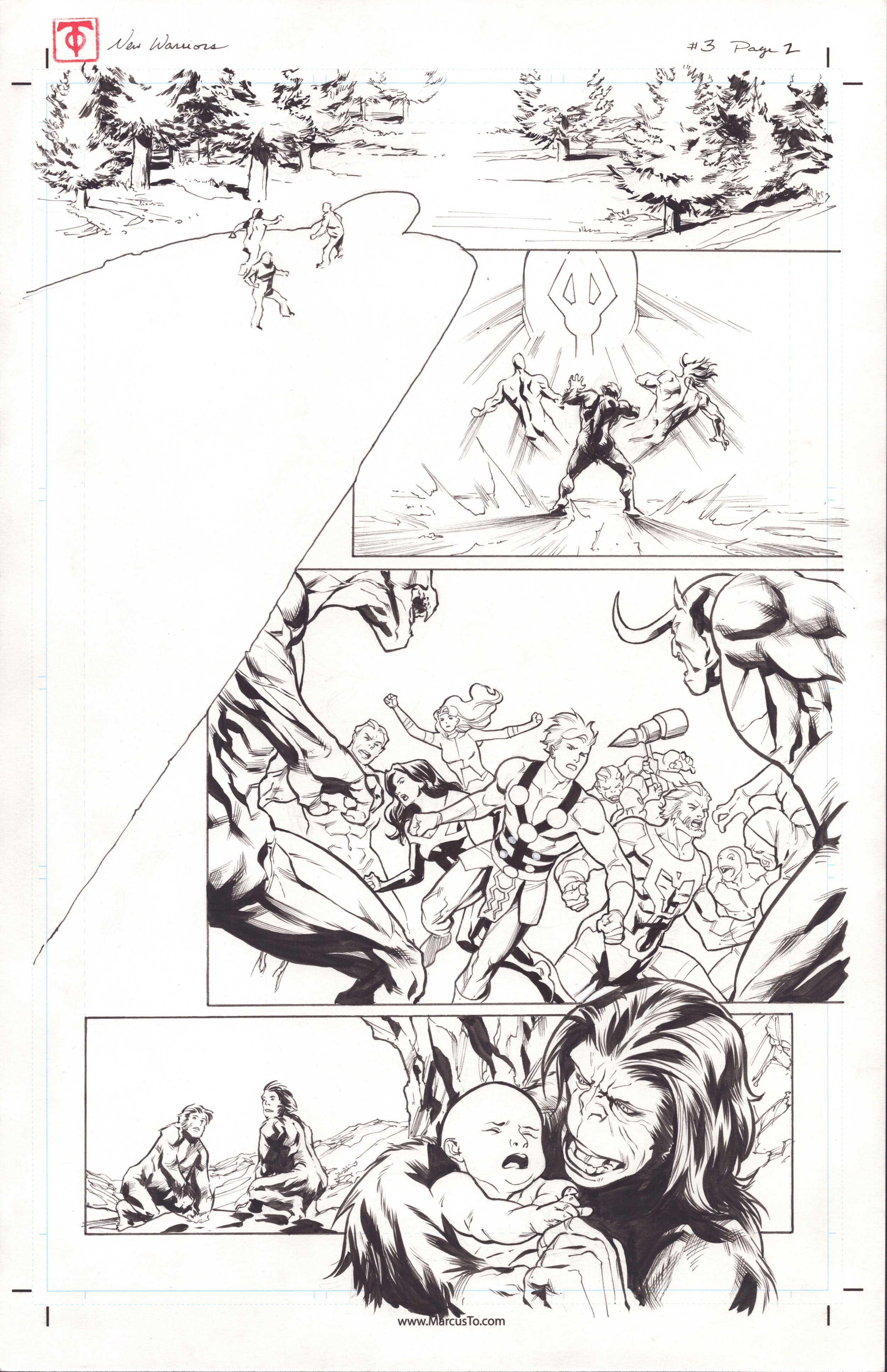 New Warriors Issue #3, Page 2