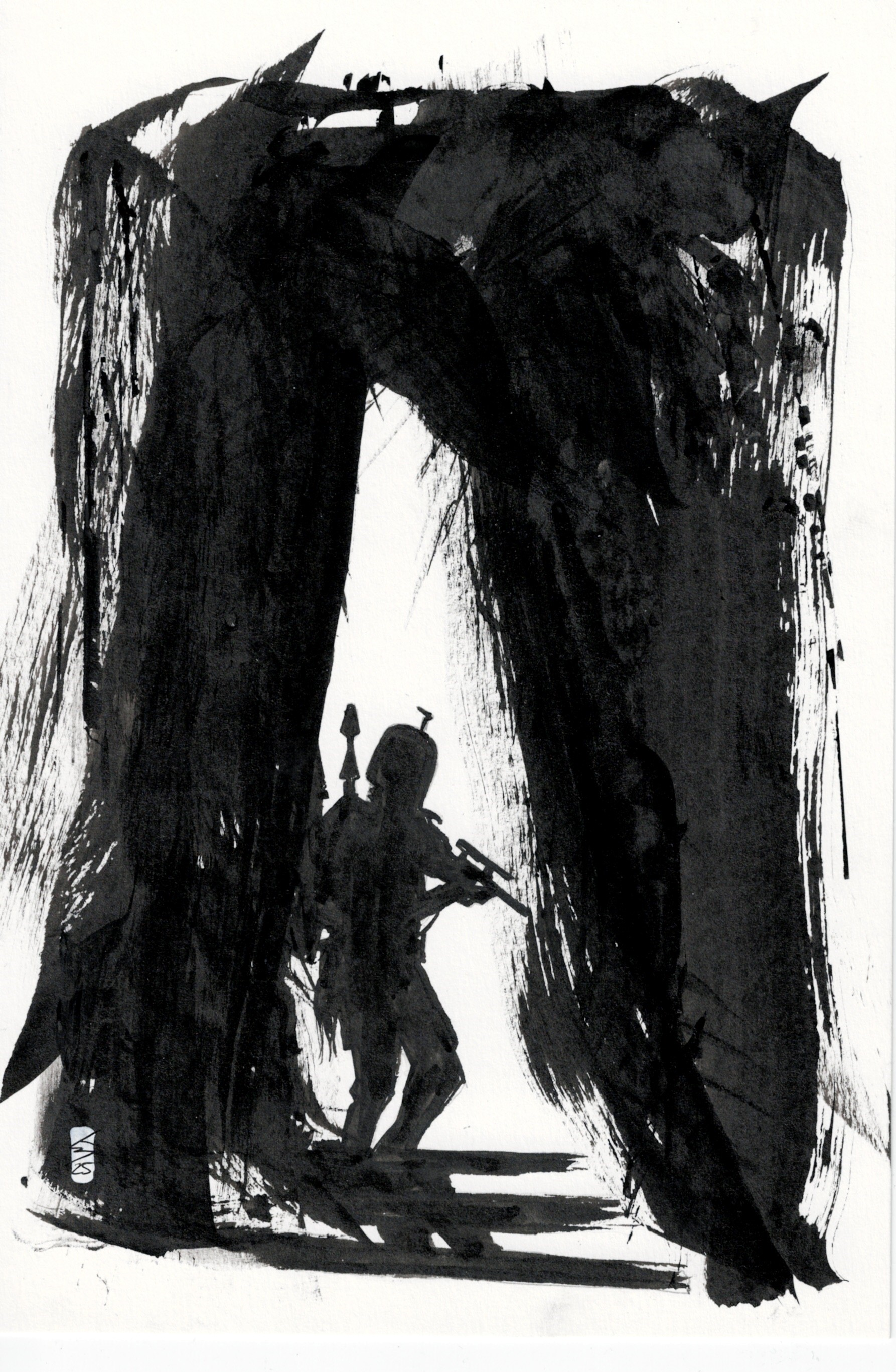 Boba Fett by Keith Browning