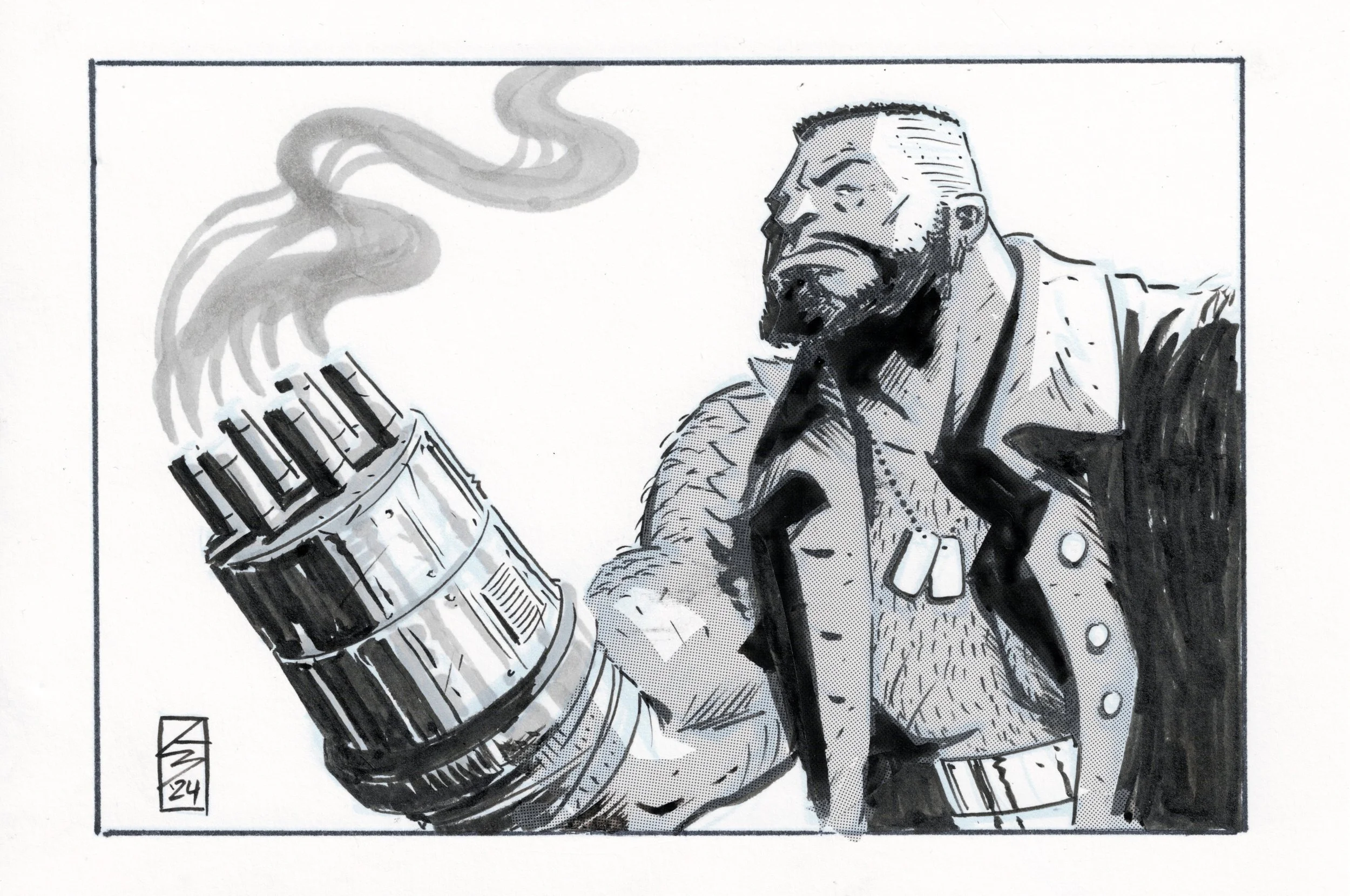 BARRETT WALLACE Comic Art