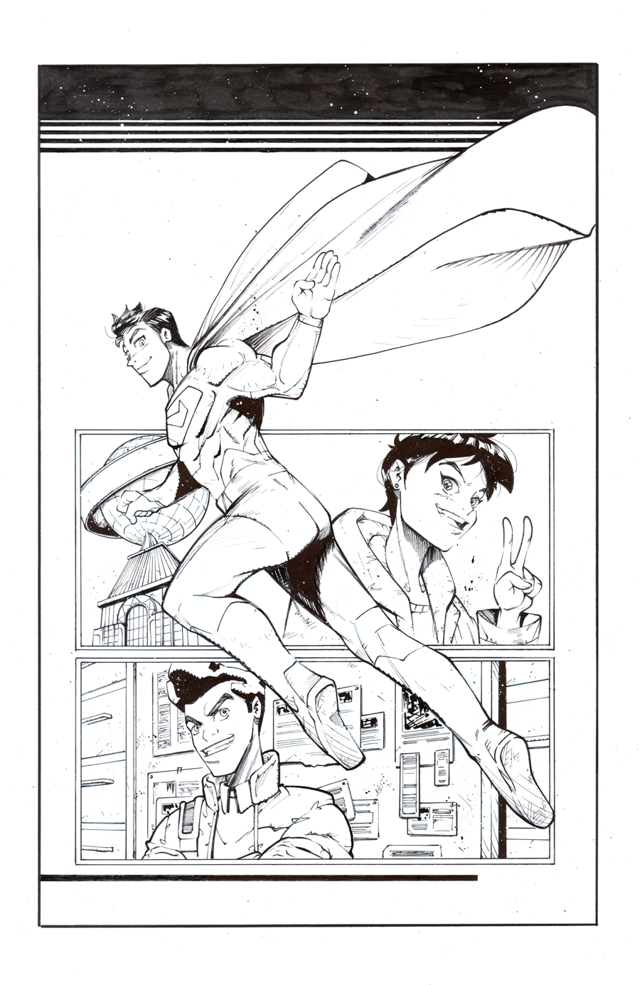 Image of My Adventures with Superman #4 Cover B