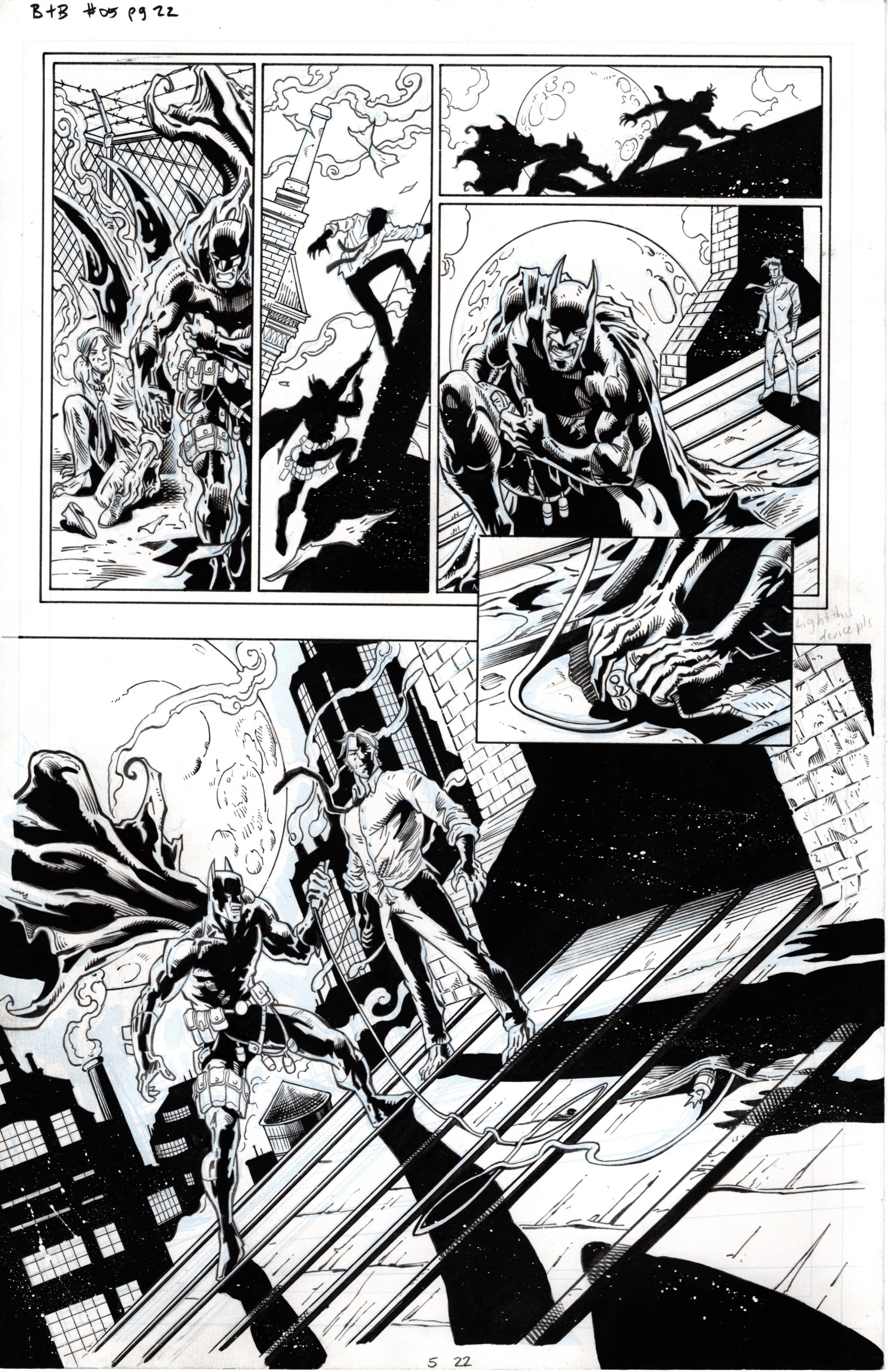 Image of Batman vs. Bigby! A Wolf in Gotham #5 Page 22