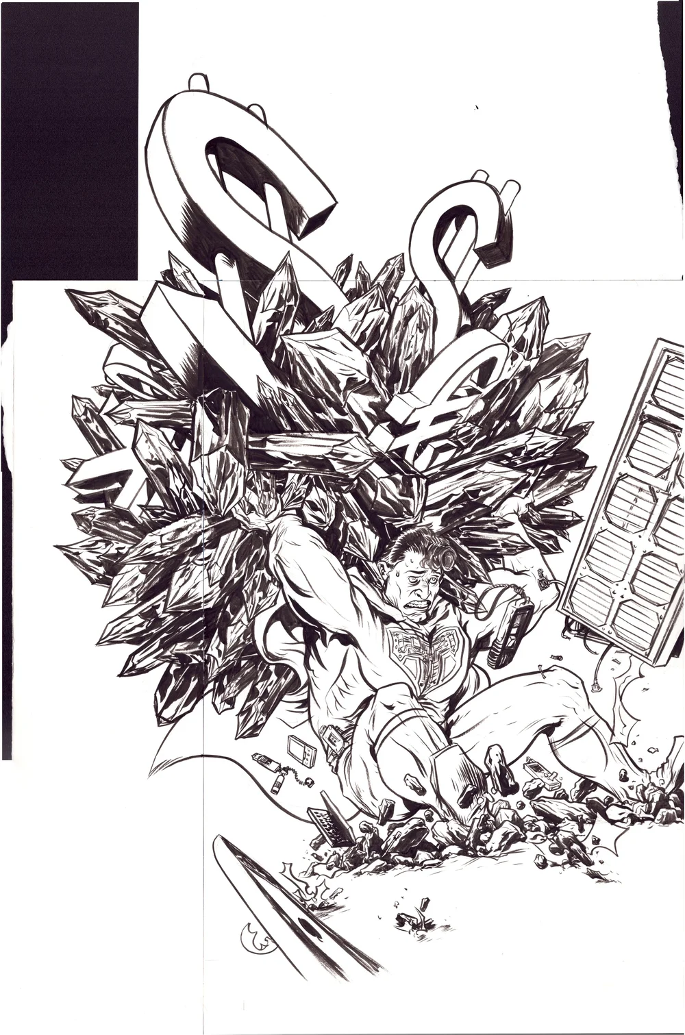 BUSINESS WEEK ILLUSTRATION Comic Art