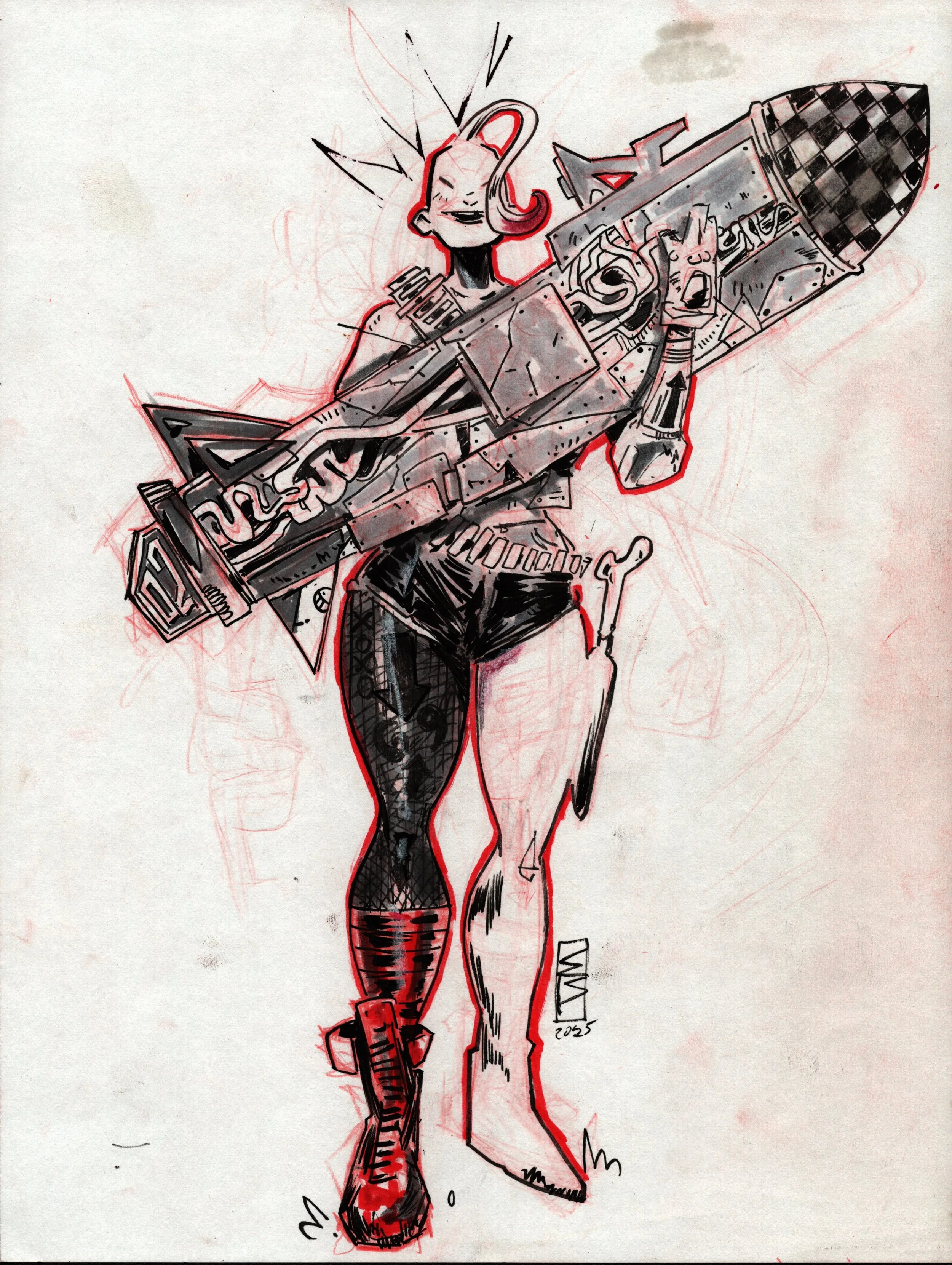 Tank Girl by Eric Bonhomme