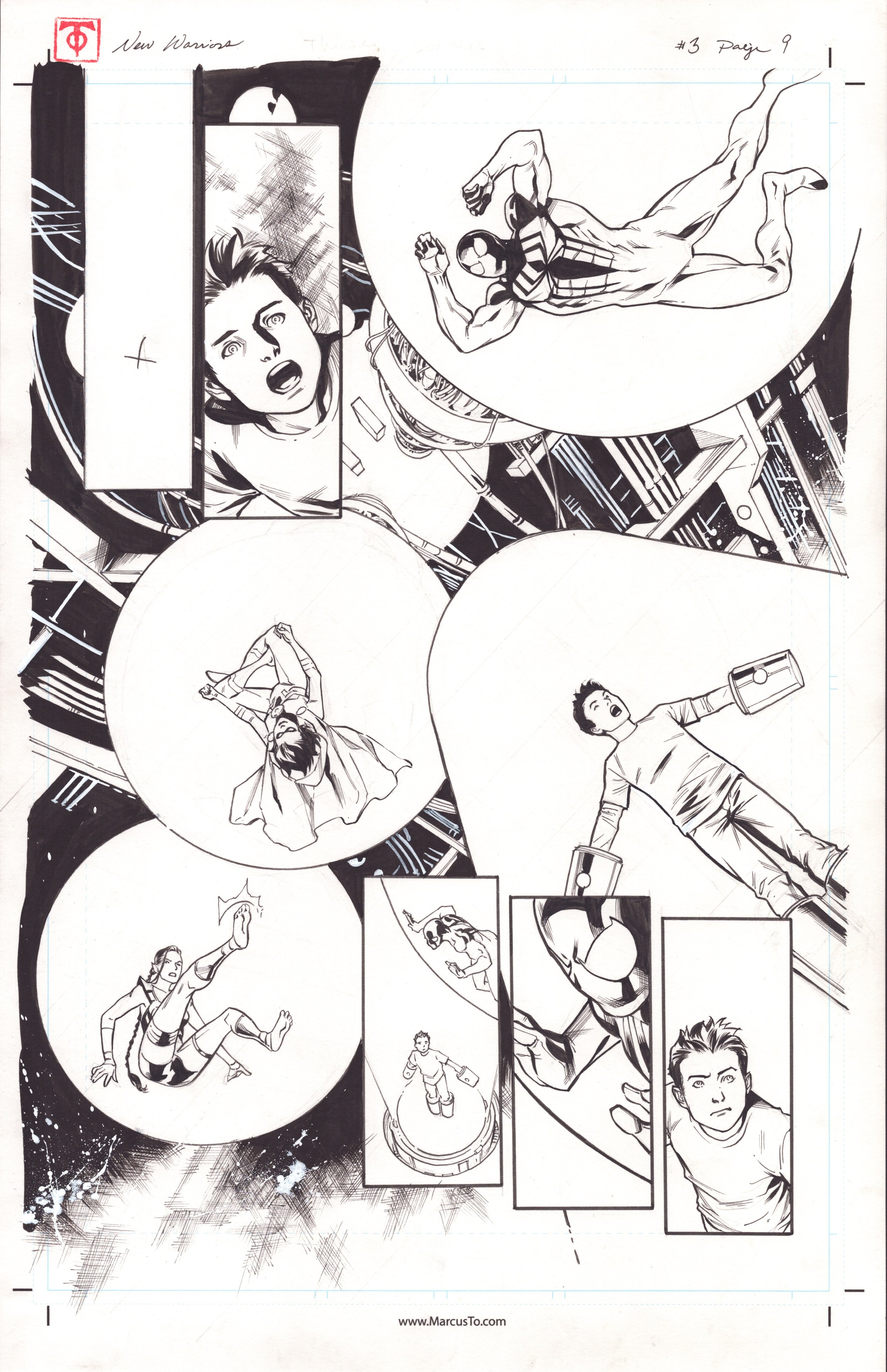 New Warriors Issue #3, Page 9