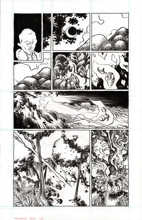 Jesse Lonergan | Miss Truesdale and the Rise of Man #1 Page 03 | The Artist Bullpen