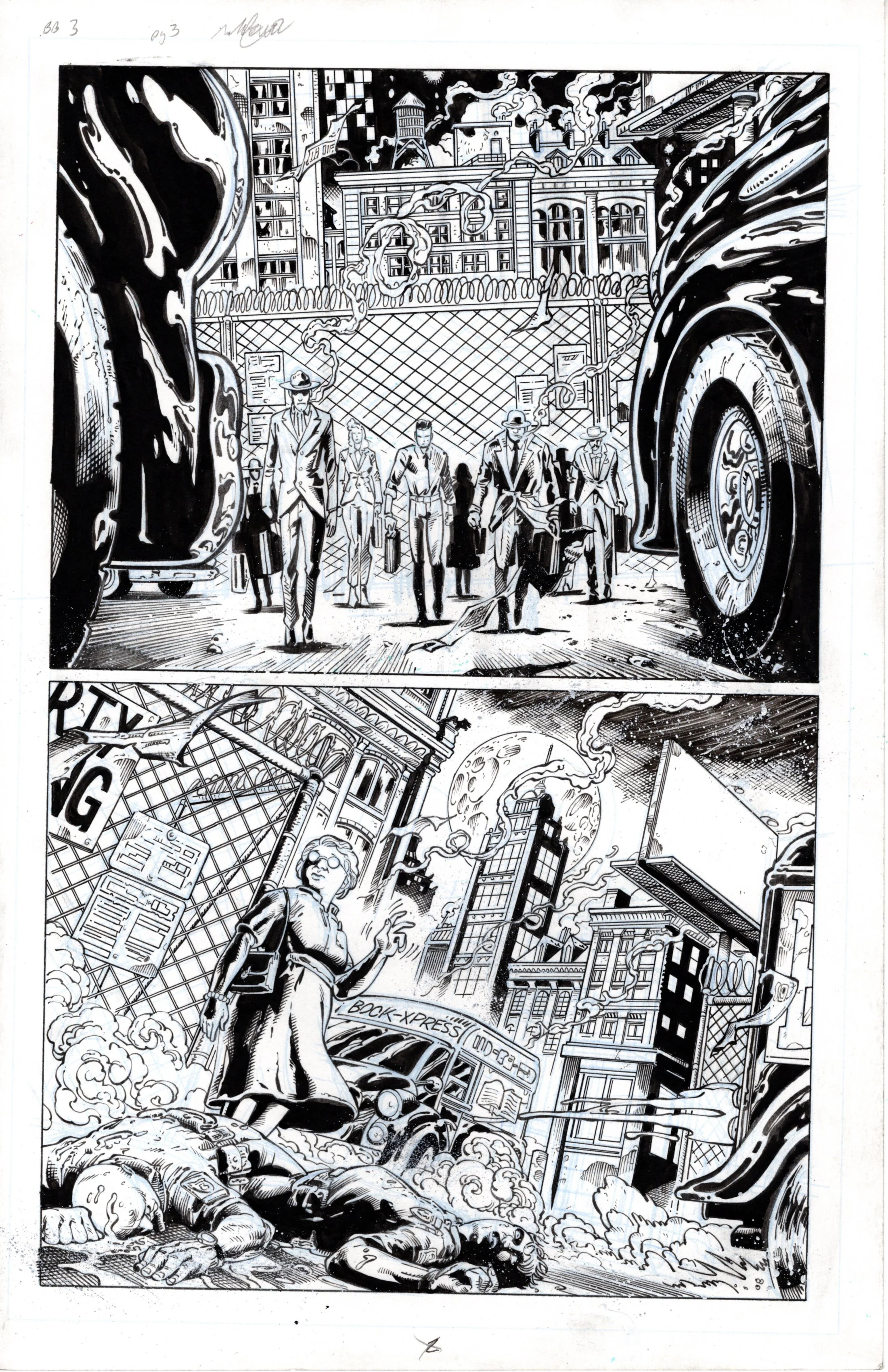 Image of Batman vs. Bigby! A Wolf in Gotham #3 Page 03