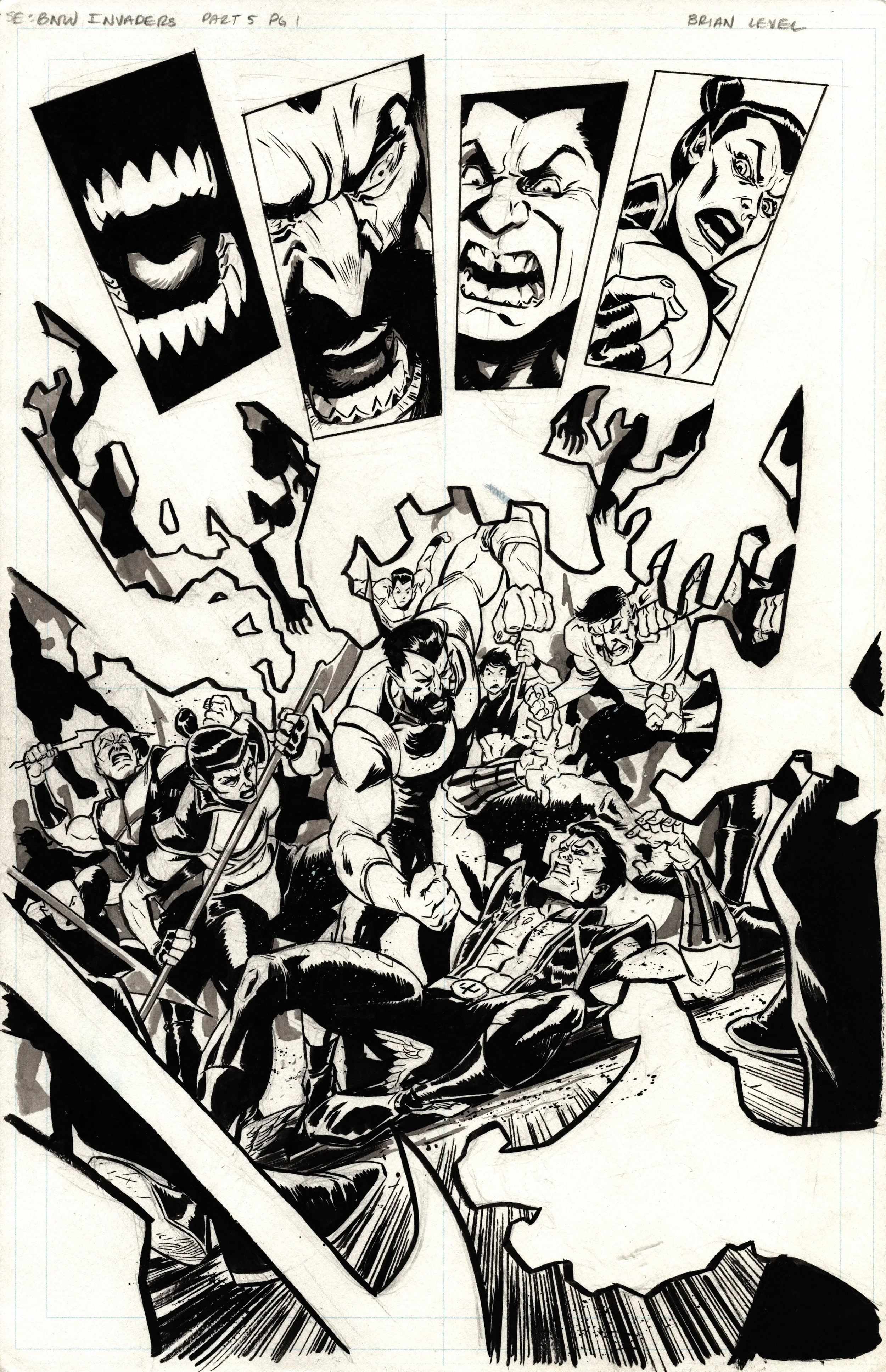 Image of Secret Empire: Brave New World #5 Page 01