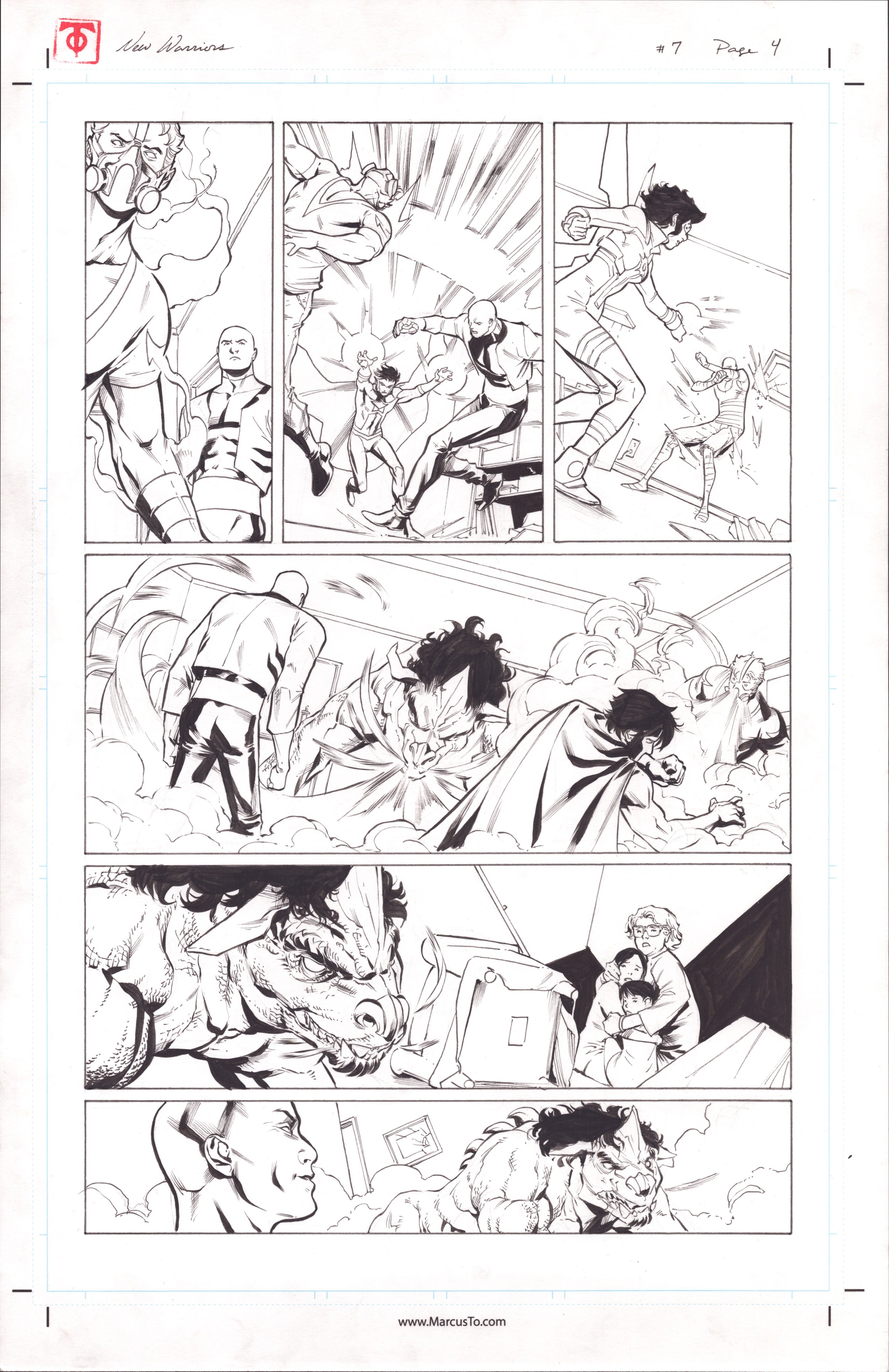 New Warriors Issue #7, Page 4