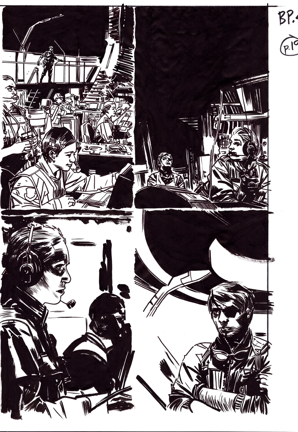 BULLET POINTS #4, PAGE 19 Comic Art