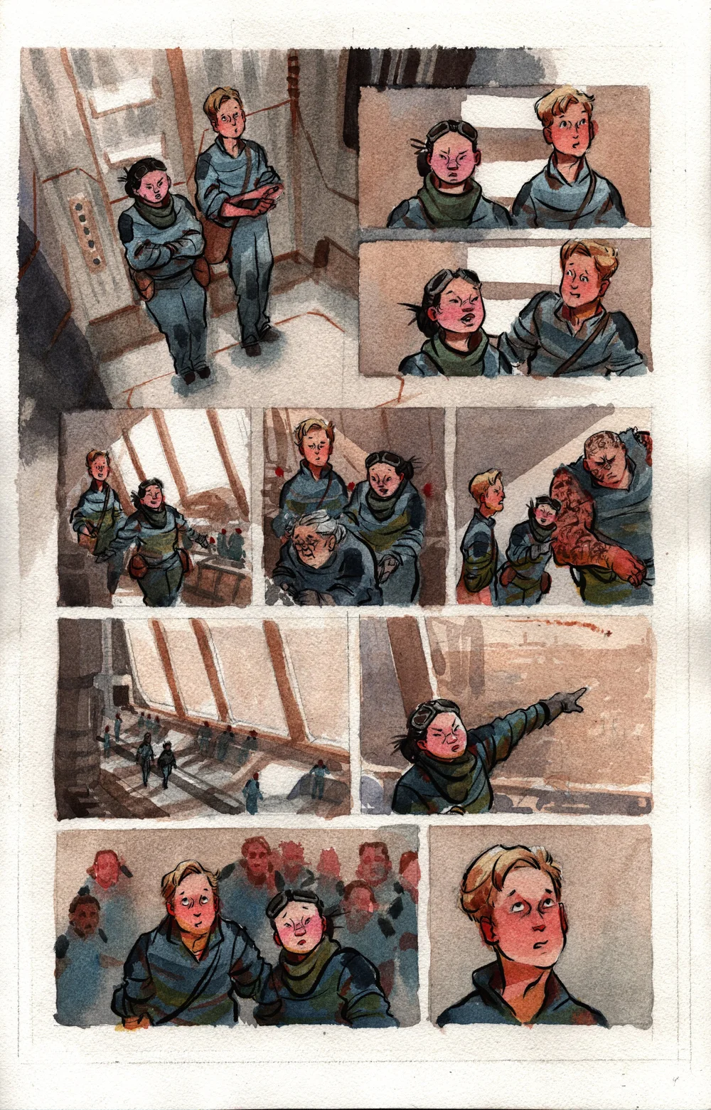 FIREFLY ORIGINAL GRAPHIC NOVEL: WATCH HOW I SOAR PAGE 4 Comic Art