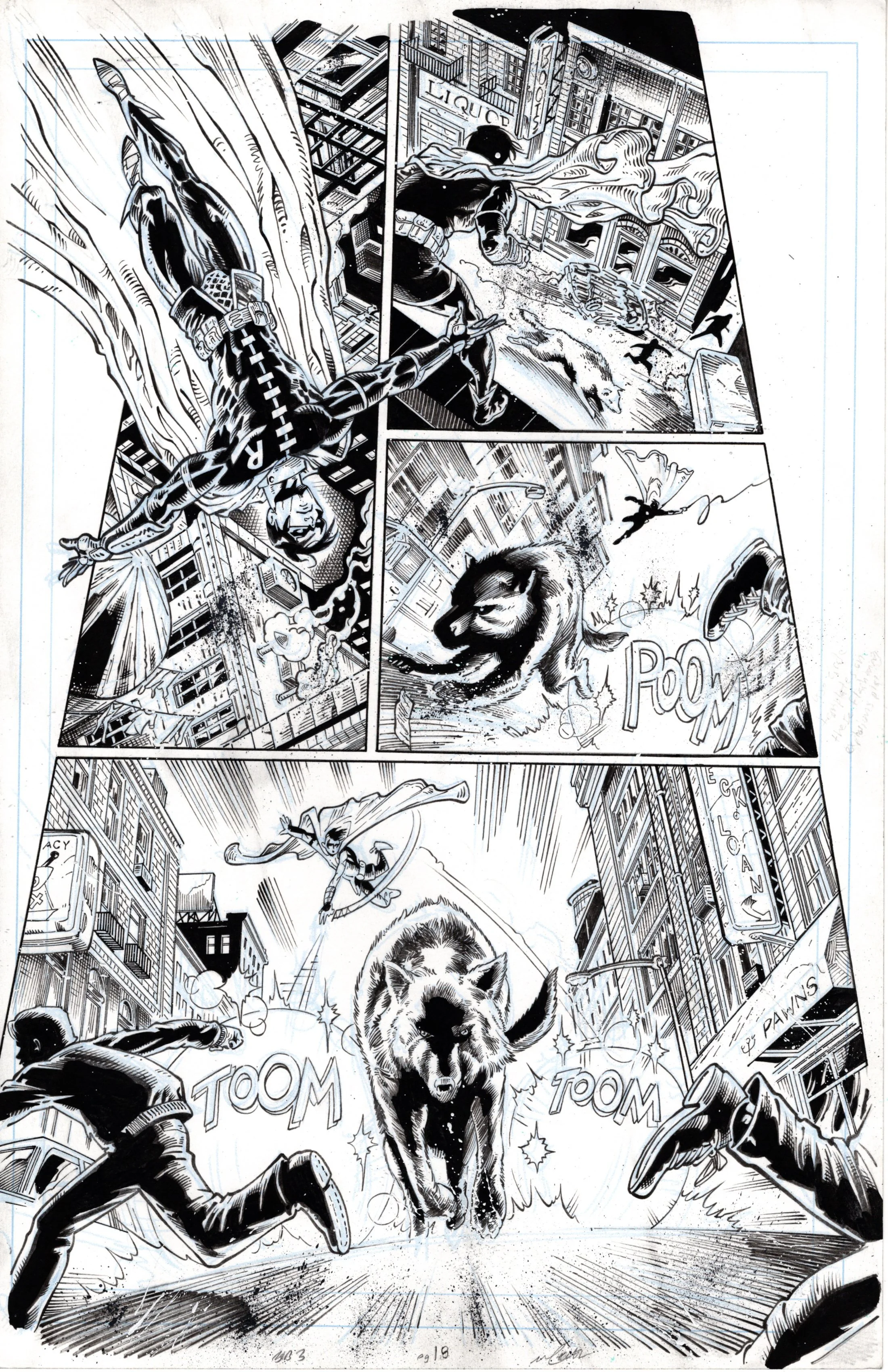 Image of Batman vs. Bigby! A Wolf in Gotham #3 Page 18